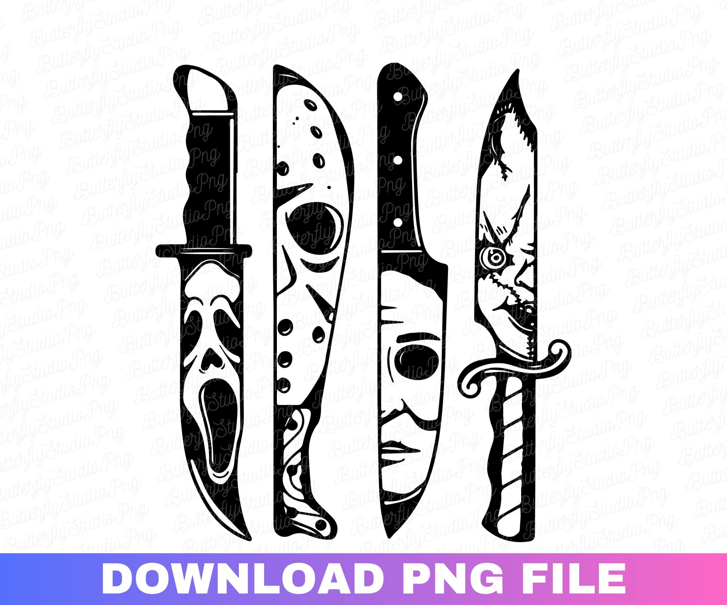 Horror Movie Knife SVG I Horror Knife SVG I Horror Movie Characters Svg Horror Knife Svg Horror Friends Svg Instant Download