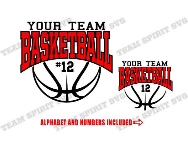 Basketball SVG diy Basketball Team Shirt Numbers Download File Sports Quotes DXF EPS Studio3 Vinyl Digital Cut File for Cricut Silhouette