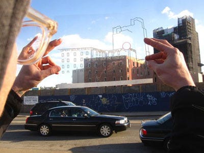 Lynn Maharas and Erik Burke: Pieces of Berlin, 2012. Photo by the artists.