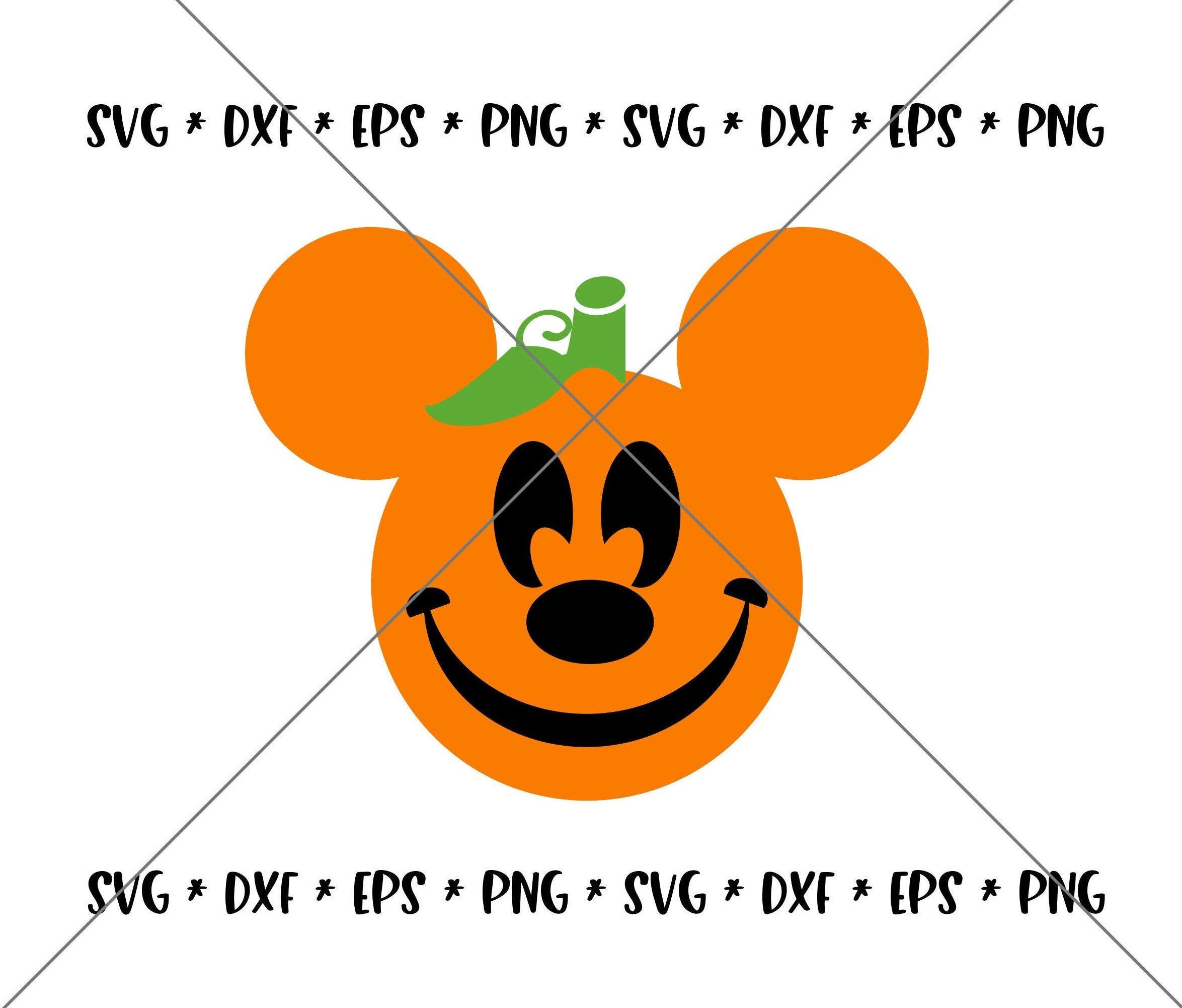 SALE!! Halloween Party Pumpkin Mouse SVG, Disney svgs DXF eps, png Instant Download File Mickey Disney World Family Trip svg Silhouette--H01