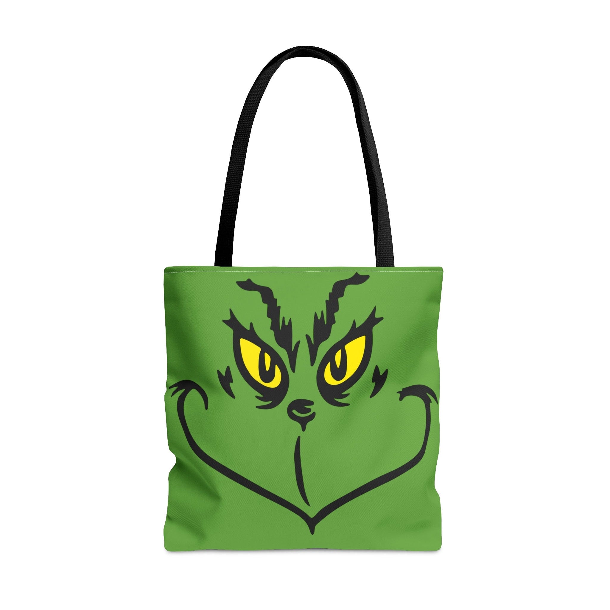 Christmas Tote Bag, The Grinch bag, grinch apparel, cute tote, holiday tote, xmas tote, santa tote, whooville, best gift