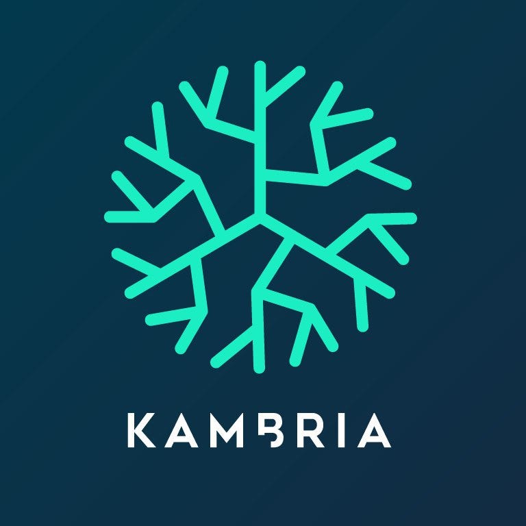 Go to the profile of Kambria @ www.kambria.io