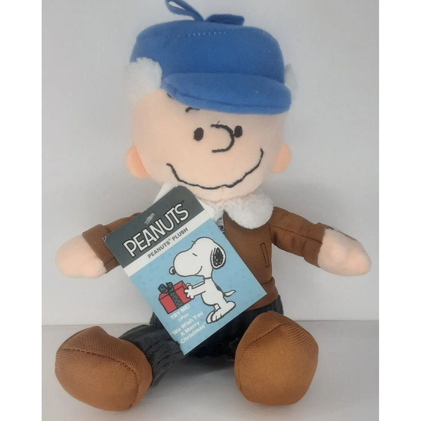 Christmas Peanuts Charlie Brown Music Playing Plush