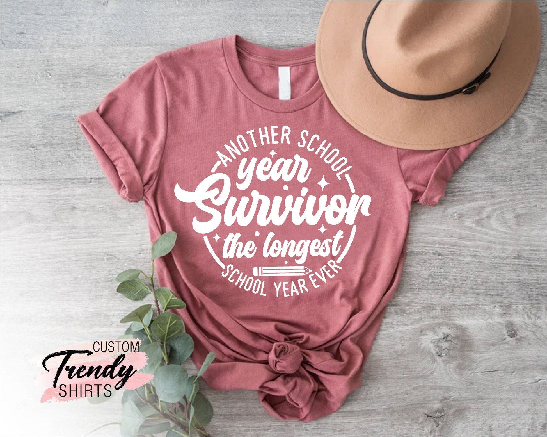 Another School Year Survivor Shirt,Funny Teacher Shirt,Last Day of School Shirt,Teacher Summer Shirt,Kids Teachers Outfit,End of Year Shirt