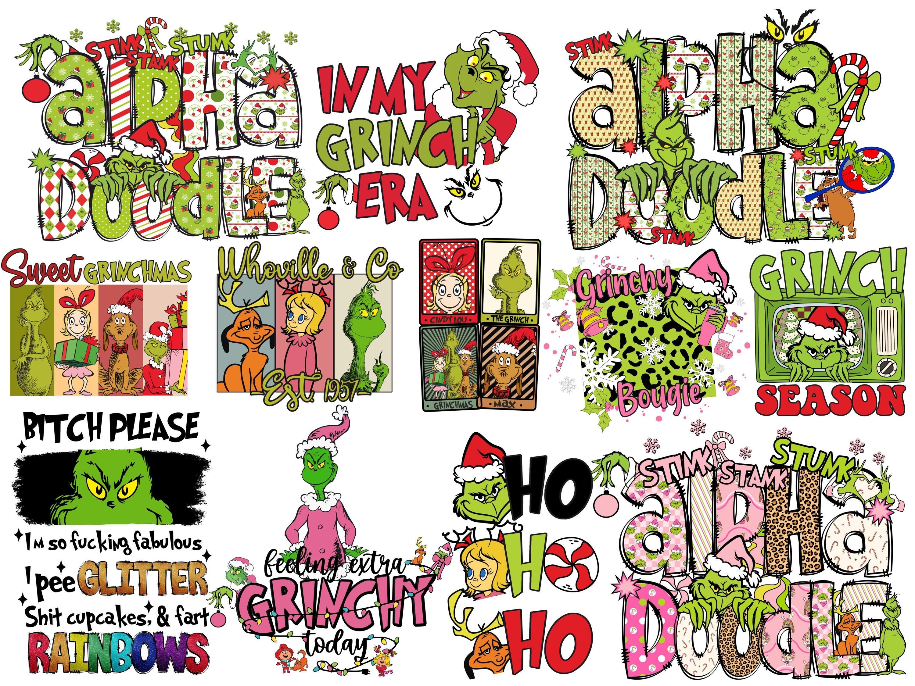 Files The Grnich Png Bundle, Merry Grnichmas Png, Retro Grinc Png, Christmas Sublimation, Digital Sublimation, Unique Designs