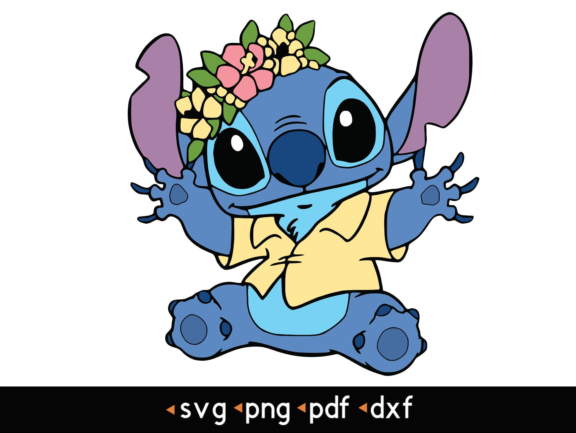 Stitch- #7 svg, png, pdf, dxf