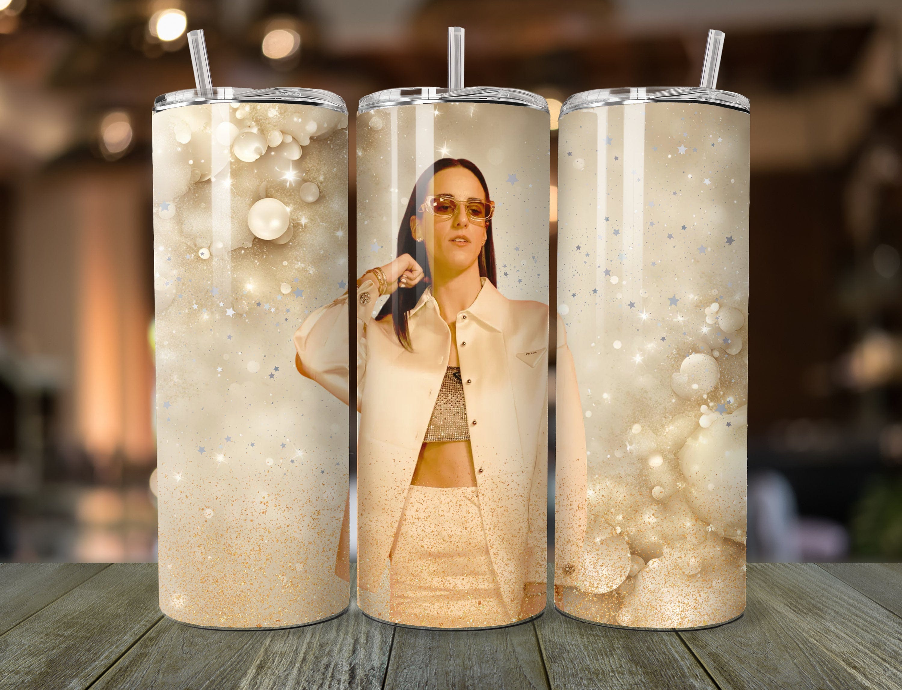 Caitlin Clark Tumbler Wrap - Digital File Only