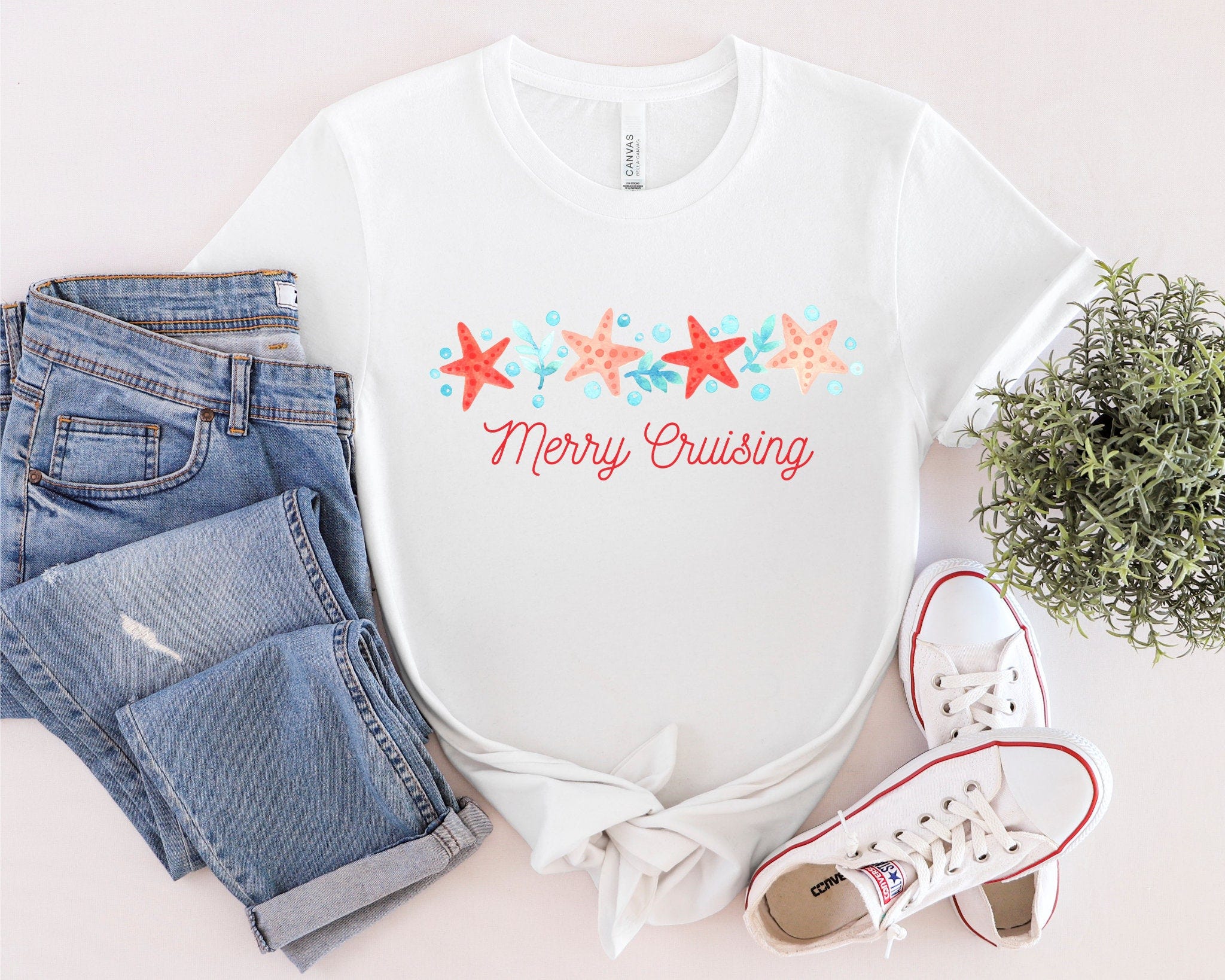 Merry Cruising Christmas Cruise Shirt | Family Matching Christmas Cruise Shirt | Women