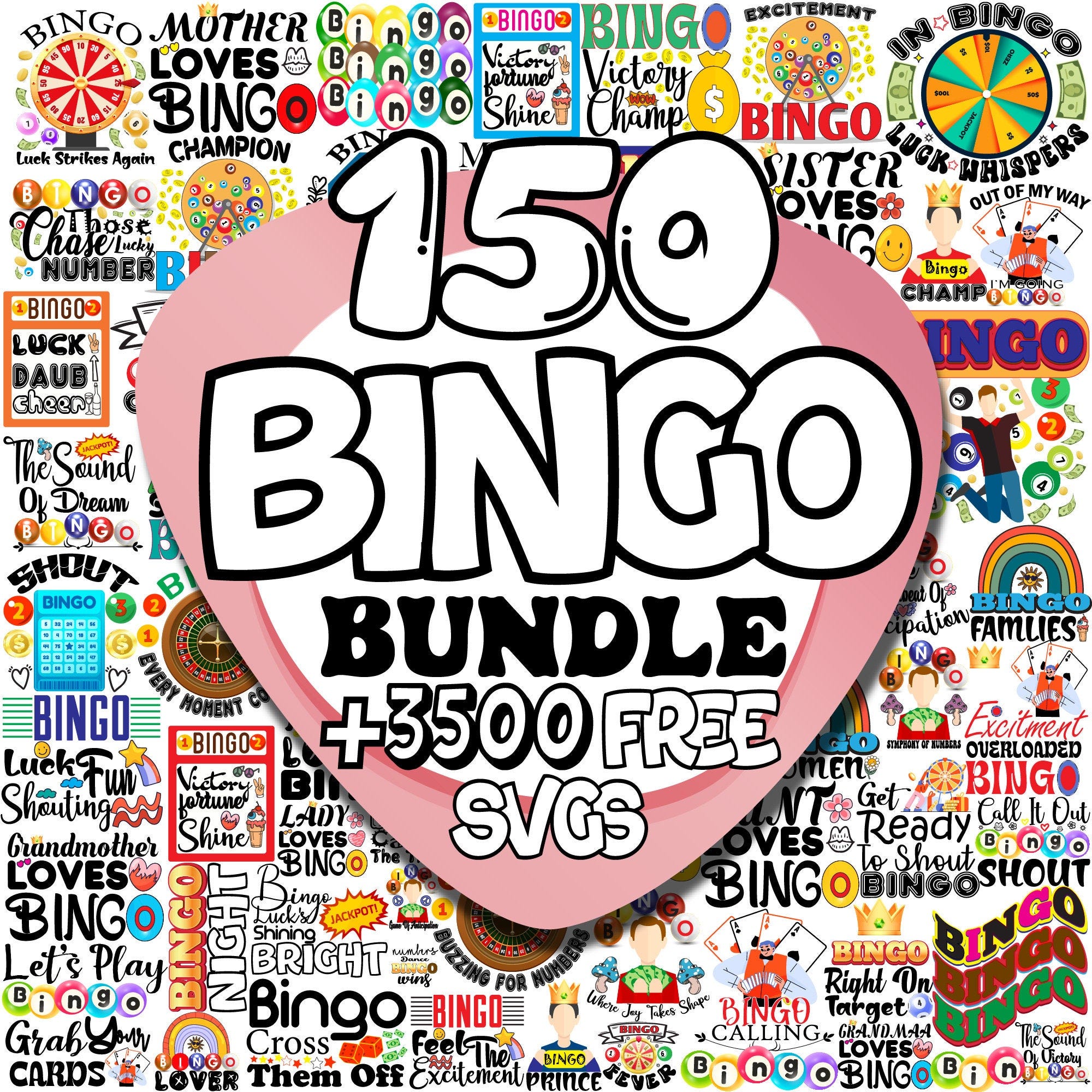 Bingo Svg Bundle | Bingo Png | Bingo Card Svg | Bingo Player Svg | Bingo Games Svg | Bingo Shirt Svg | Bingo Mug Svg | Bingo Victory Svg