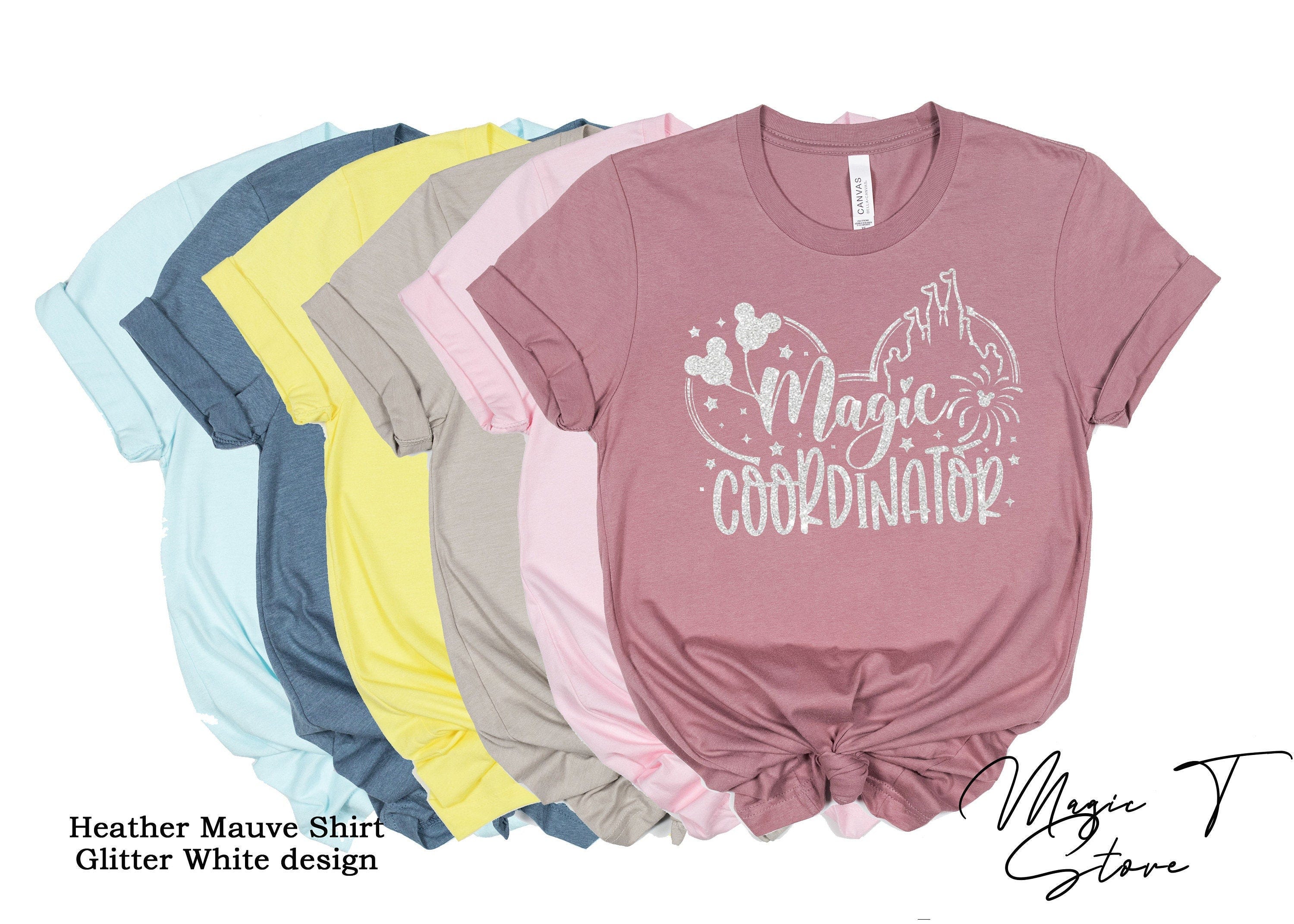 Magic Coordinator Shirt, Disney Shirt, Disney World Shirt, Disney Magic Shirt, Disney Vacation Shirt, Disney Shirt, Disney Family Shirt