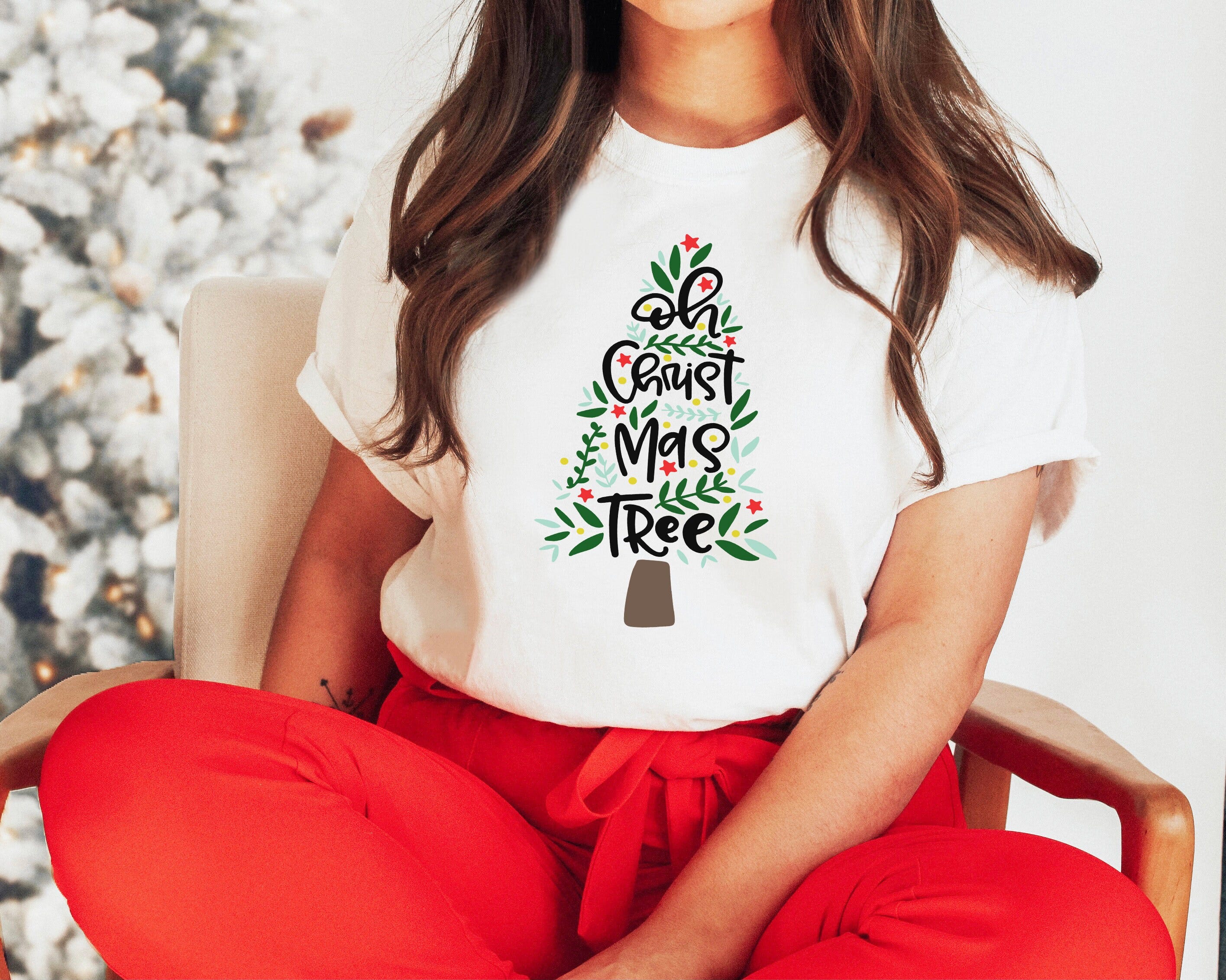 Oh Chistmas Tree Shirt, Christmas Shirts, Family Christmas Shirts, Holiday Shirts Matching Family, Matching Youth Toddler Baby Gifts Festive