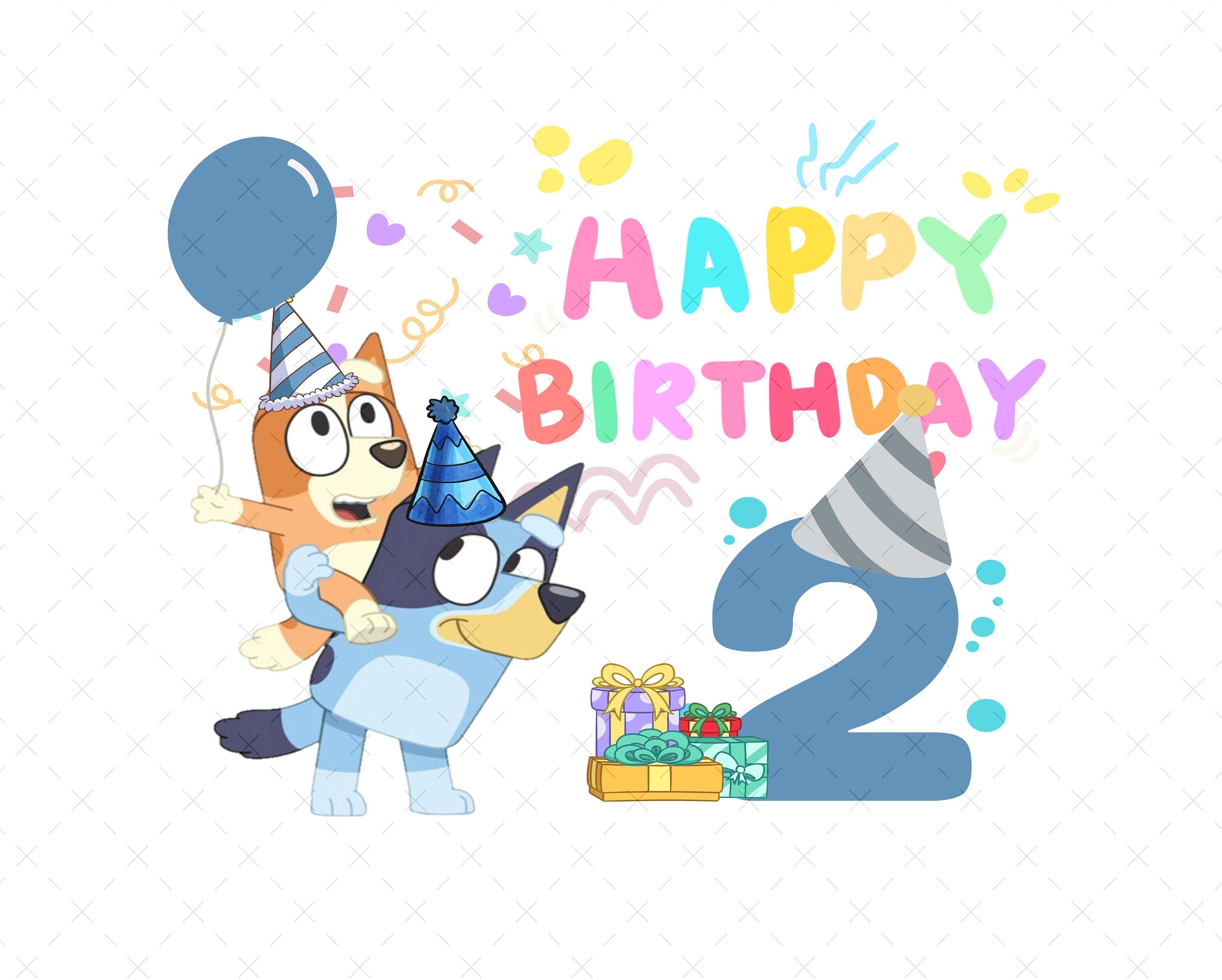 Bluey Birthday Boy PNG, Birthday Boy Png, Bluey Png, Bluey Png File, Bluey Party Png, Bluey Family png, Bluey Dogs Png