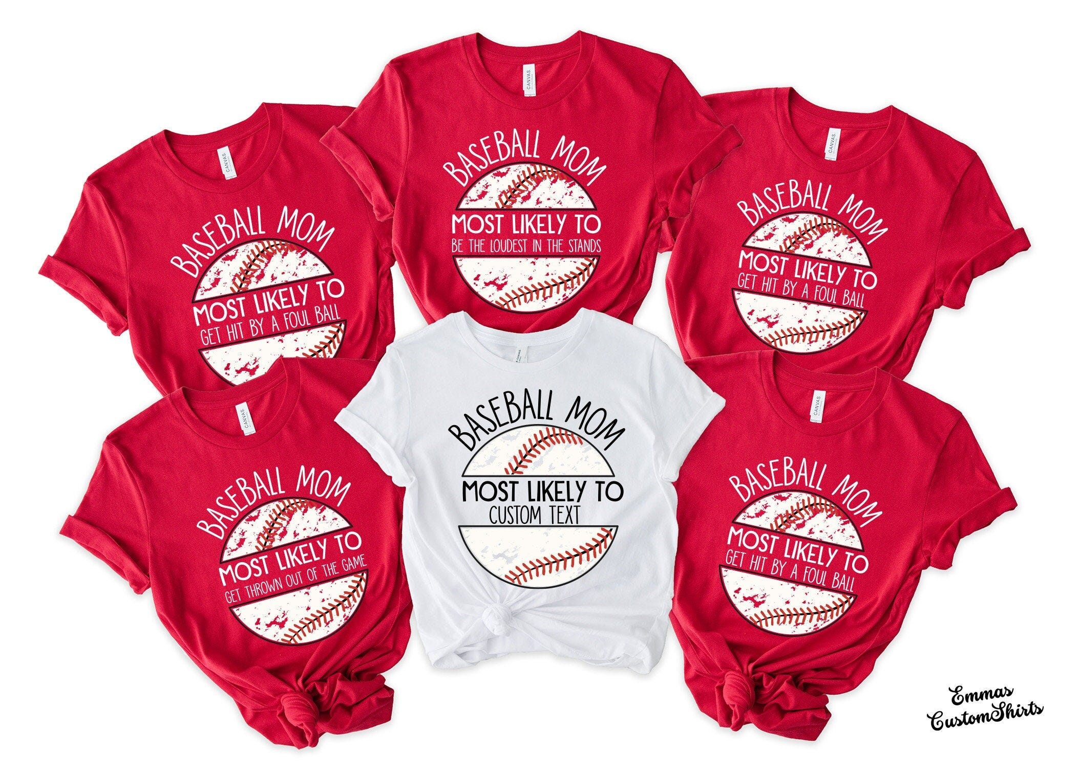 Most Likely Baseball, Baseball Mom Shirt, Baseball T-Shirt, Baseball Team Shirt, Baseball Player Tees, Baseball Lover, Baseball Team Gift