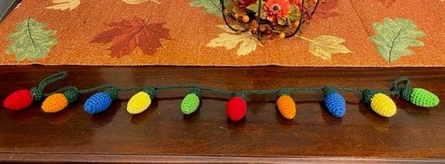 Christmas Lights Crochet Pattern