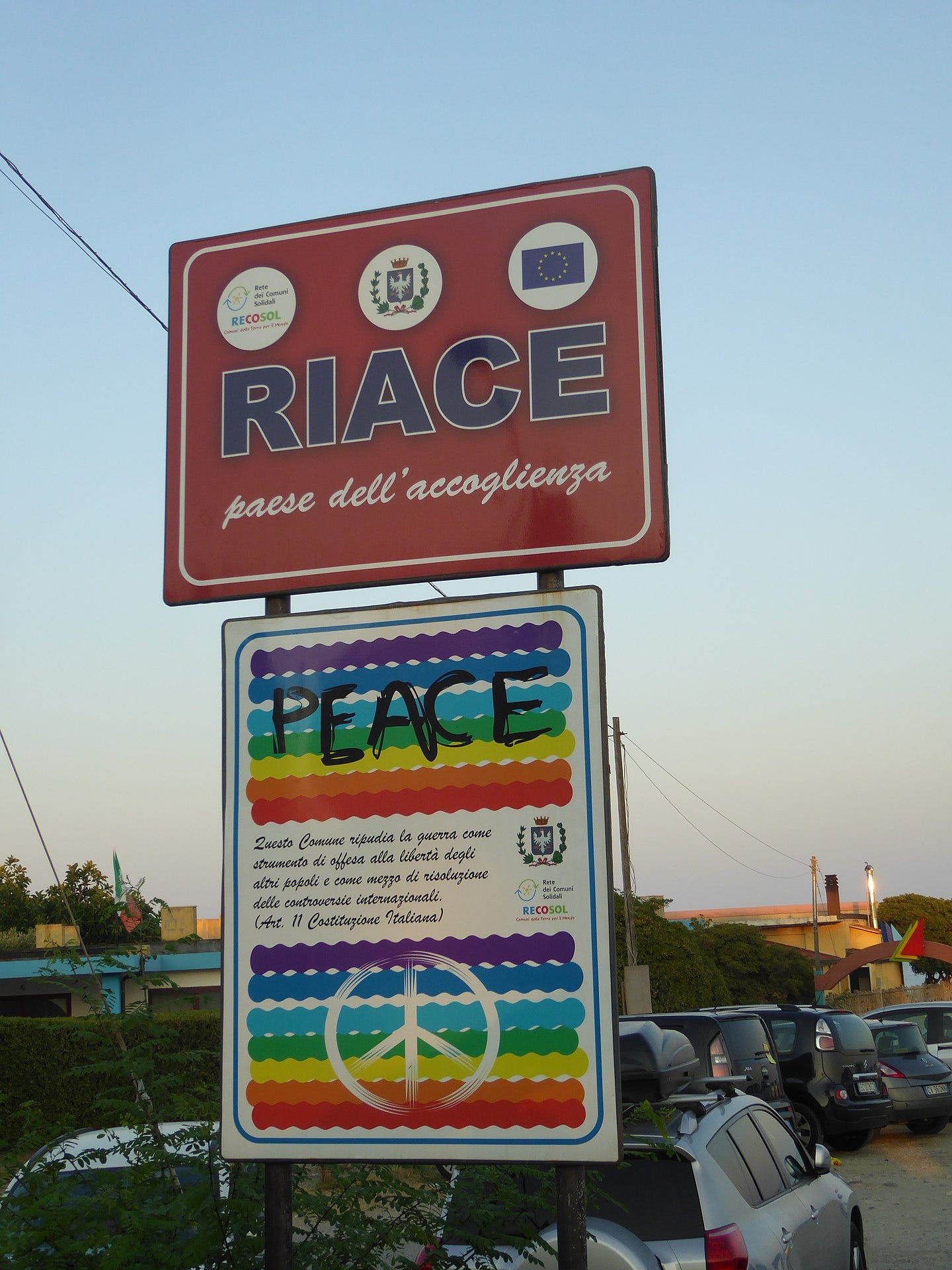 Riace, hospitality village