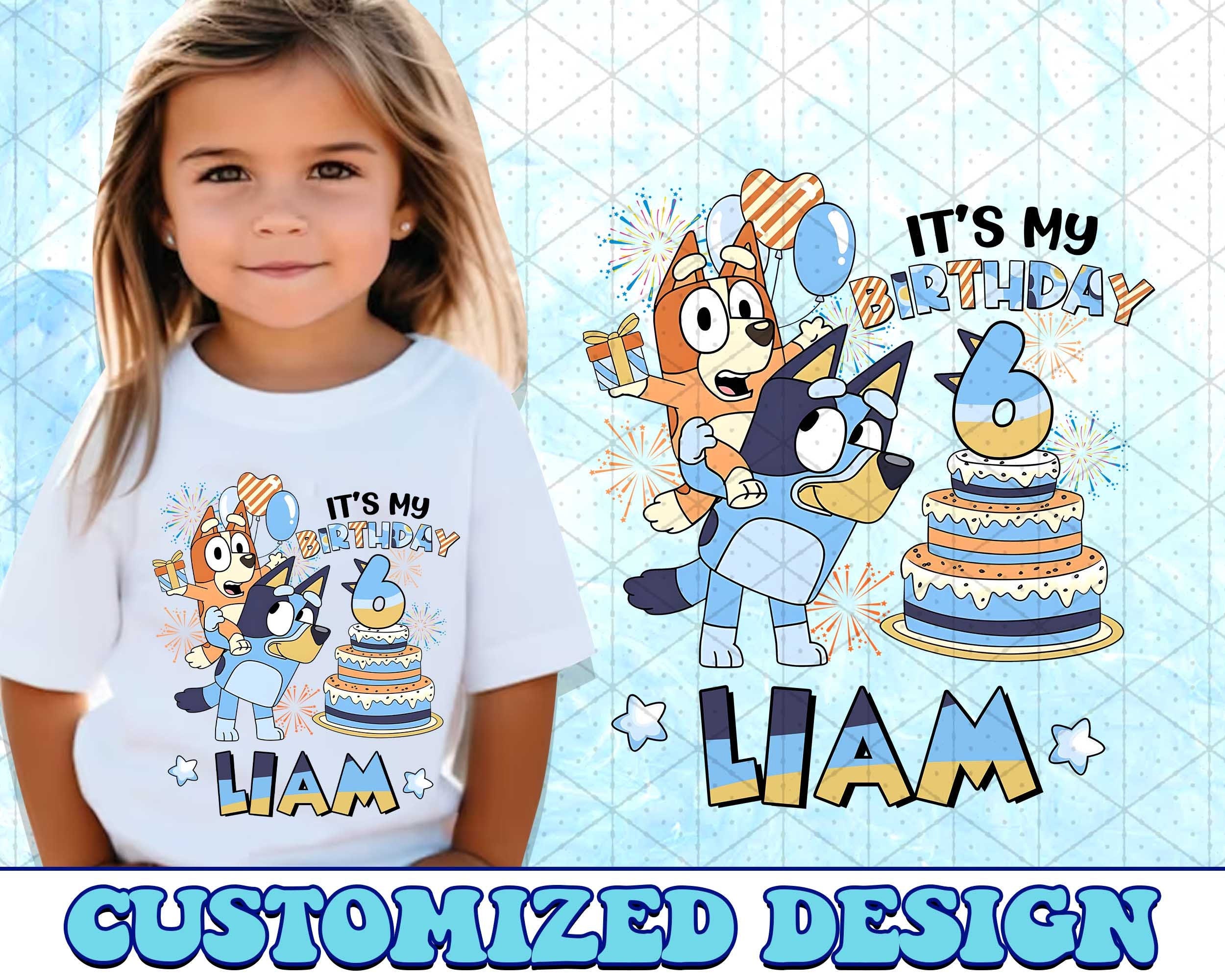 Customized Bluey Birthday PNG, Bluey Family PNG, Bluey The Eras Tour Png, Bluey Bingo Png, Bluey Mom Png, Bluey Dad Png, Bluey Friends