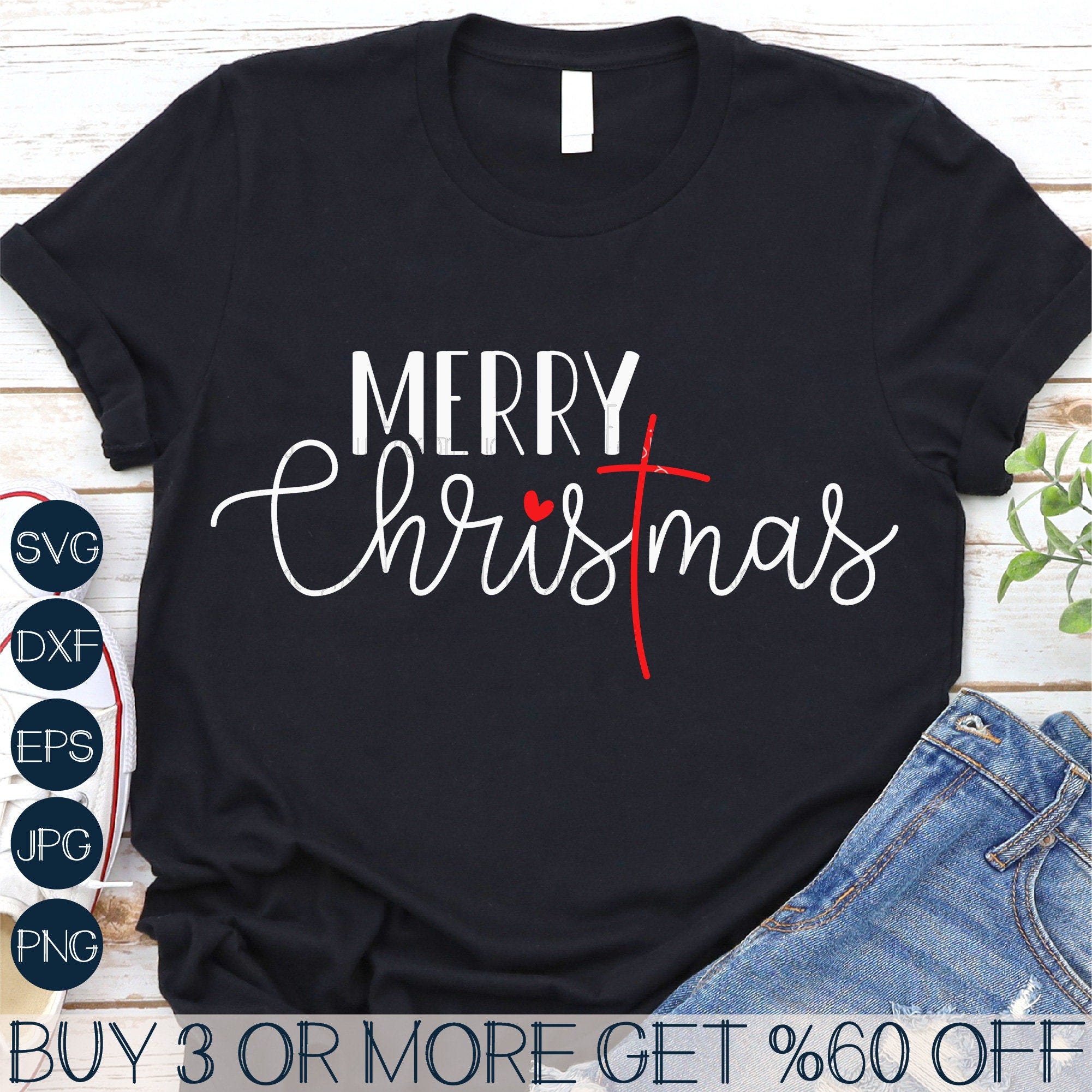 Merry Christmas SVG, Religious SVG, Christmas Shirt SVG, Popular Svg, Christian Svg, Png, Svg File For Cricut, Sublimation Designs Downloads