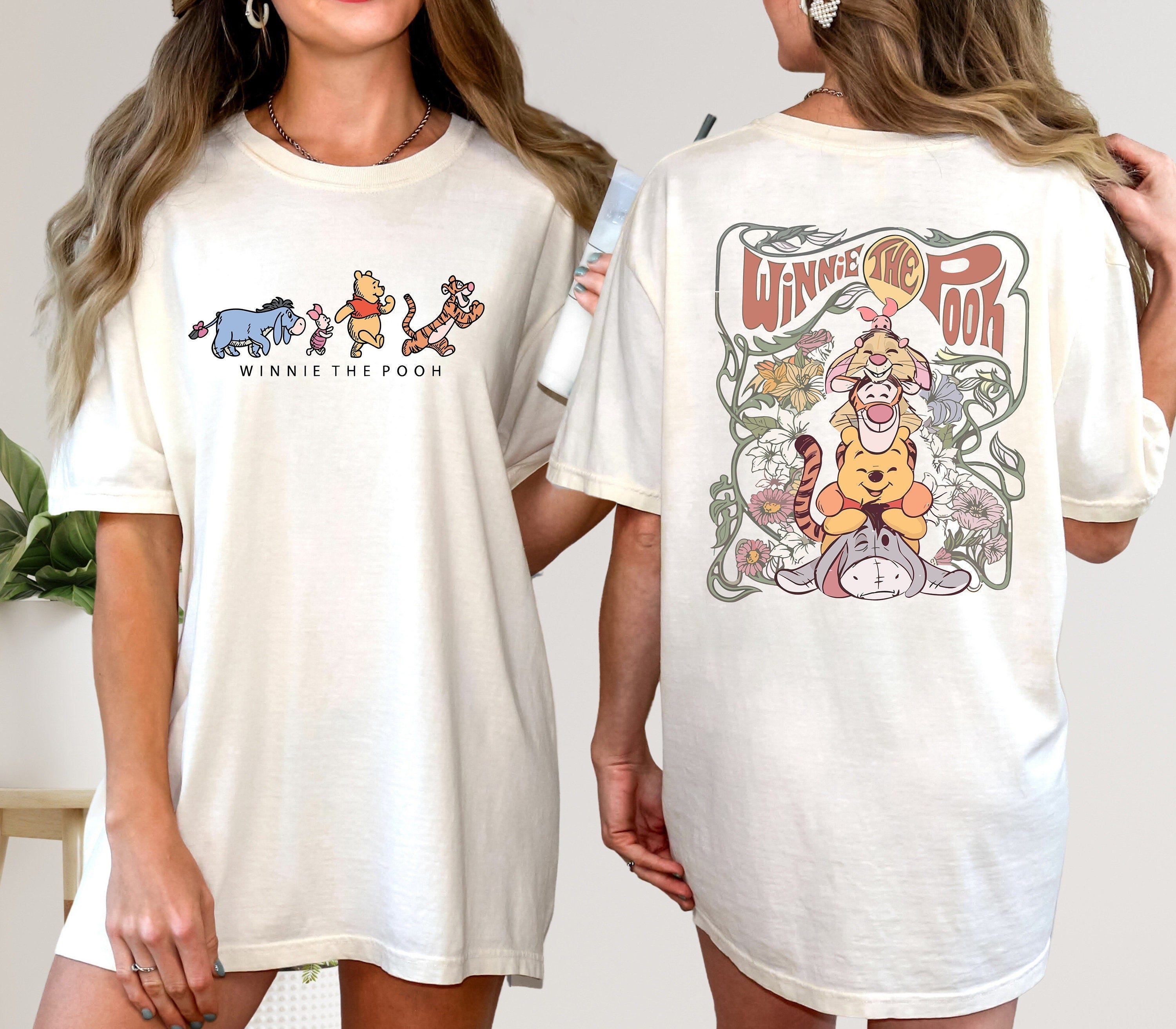 Retro Winnie The Pooh Comfort Colors Shirt, Pooh And Friends Tshirt, Disney Pooh Shirt, Pooh T-Shirt, Pooh Bear And Co Tee, Winnie The Pooh