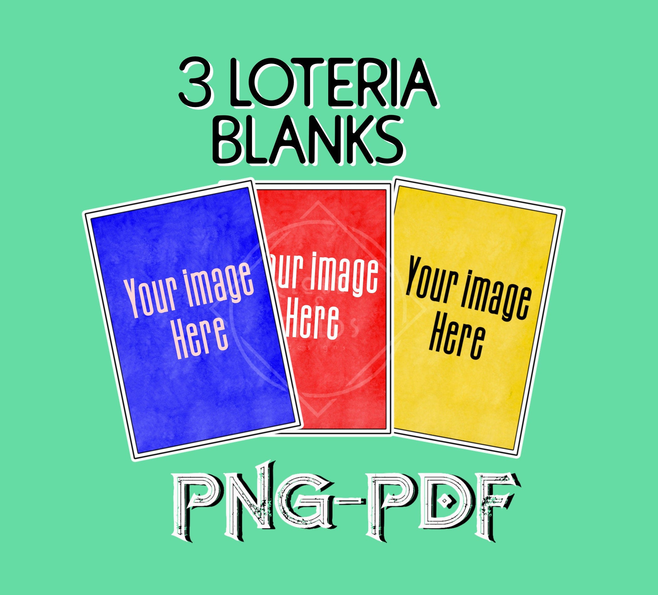 Loteria blank cards / loteria cards