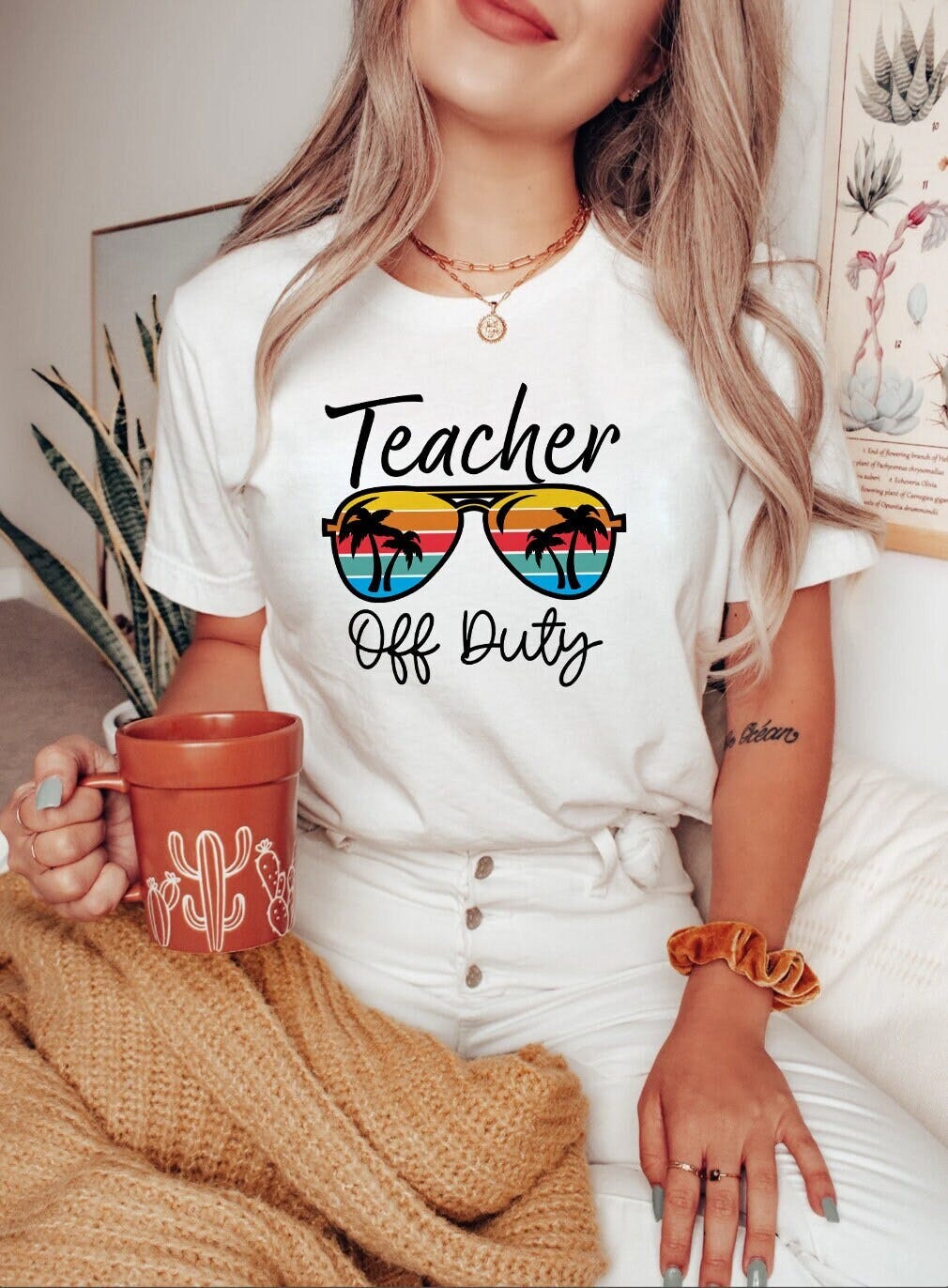 Teacher Off Duty SVG | End of School SVG | Off Duty Teacher SVG | Vacation Svg | Duty Teacher Svg | Summer Vacation Svg | School Break Svg