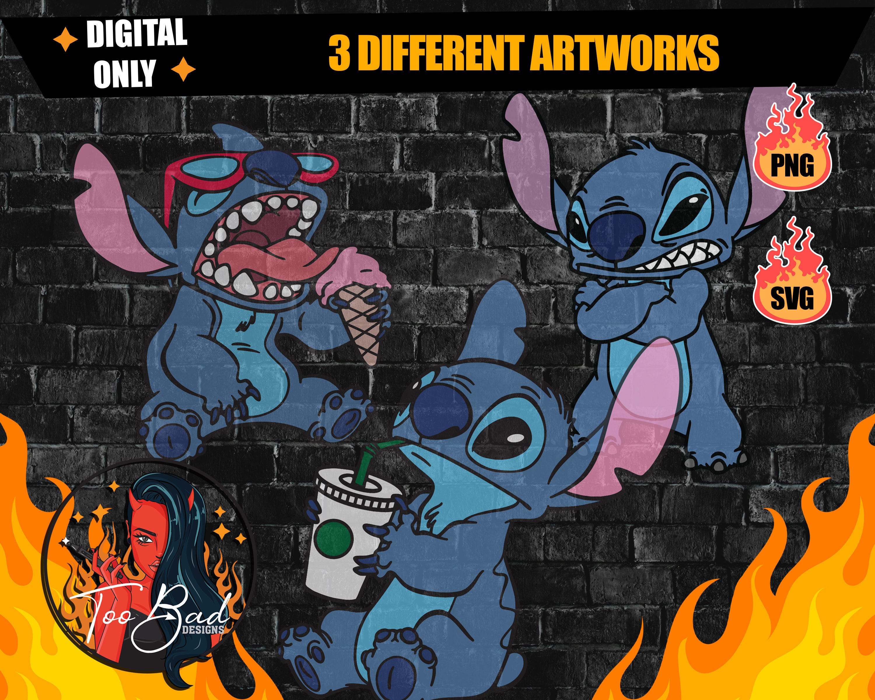 Stitch svg Layered 3 Designs Lilo And Stitch Svg 3 Svg