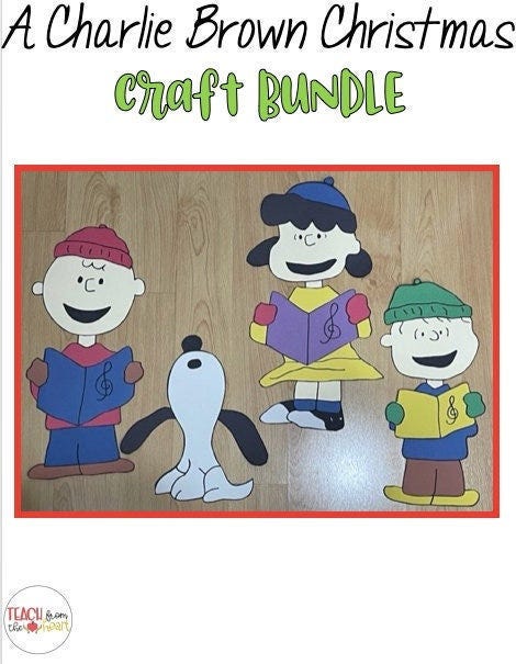 A Charlie Brown Christmas Craft BUNDLE