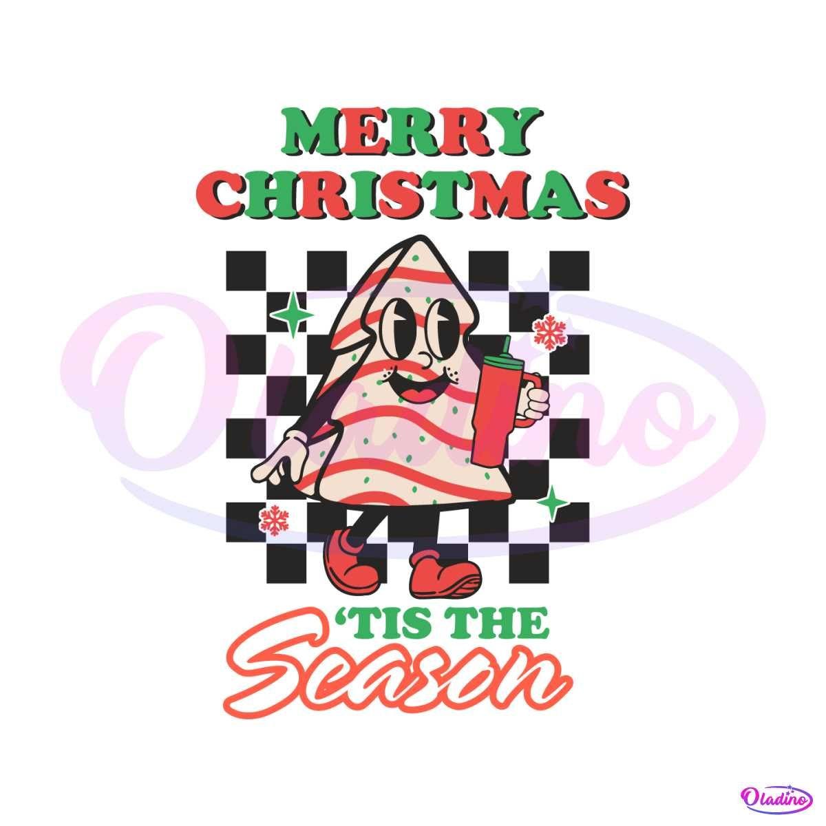 Merry Christmas Tis The Season SVG