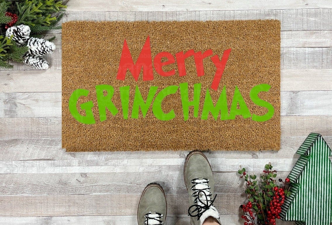 Merry Grinchmas Font Digital Download (SVG, PNG, JPEG)