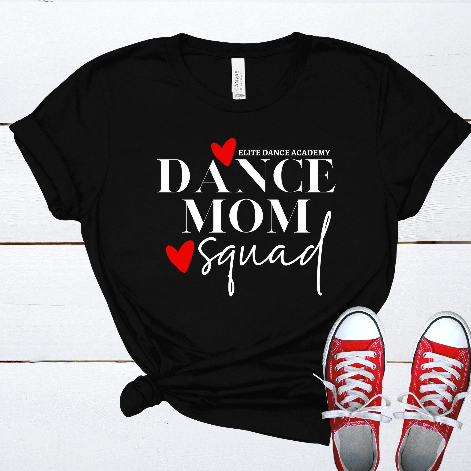 Personalized Dance Mom Squad T-Shirt: Dance Mom Tee, Competition Dance Mom T-Shirt, Dance Mom Tee Shirt, Dance Moms, Customizable