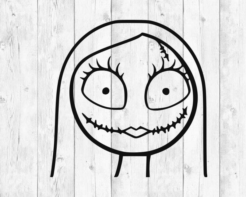 The Nightmare before Christmas svg, jack sally svg, sally skellington svg, sally svg, cutting files for cricut silhouette, INSTANT DOWNLOAD