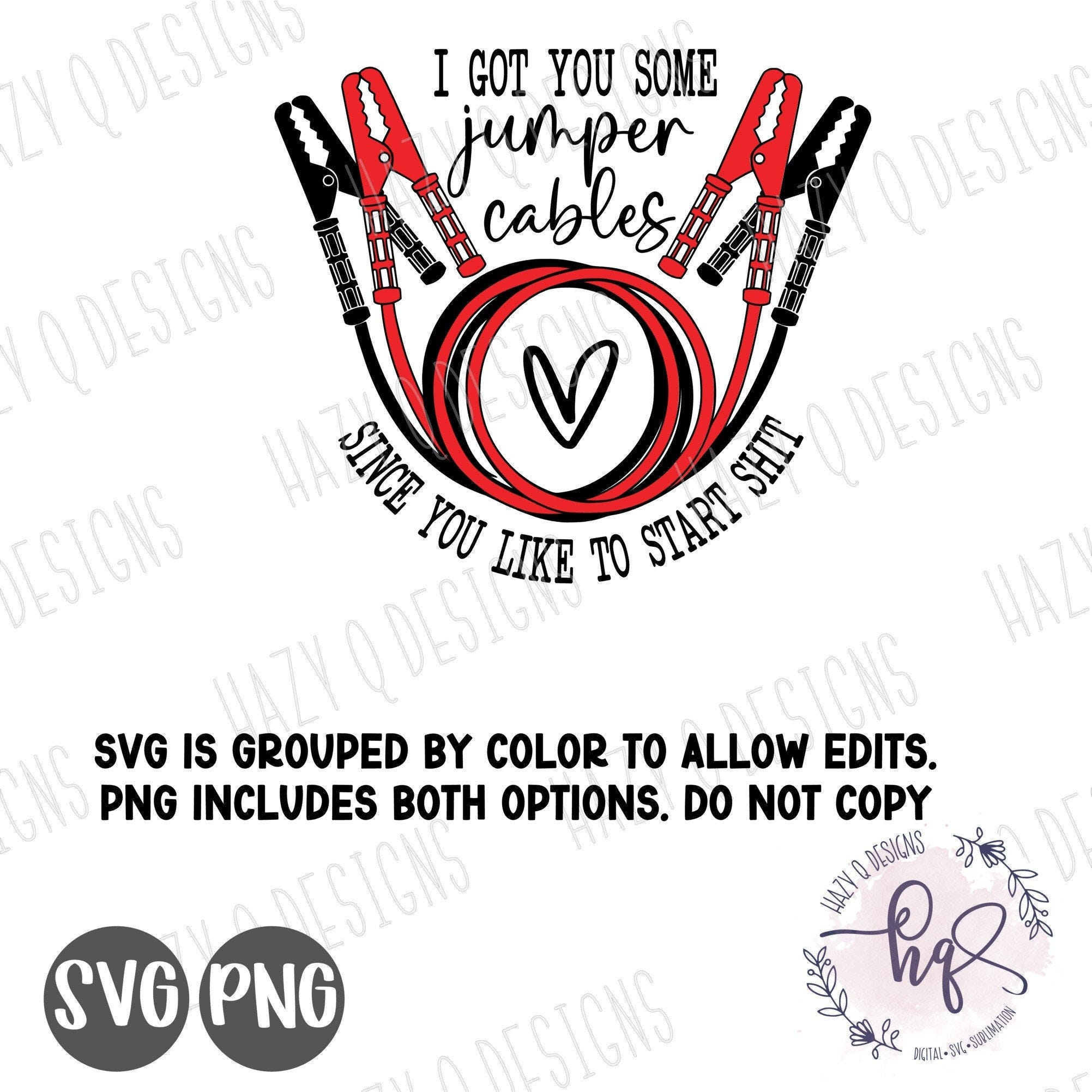 Bad Bitch svg, Sage And Hood, Spiritual Clipart, Digital Download, Since you like to start shit, Funny SVG, Start shit svg, Jumper Cable