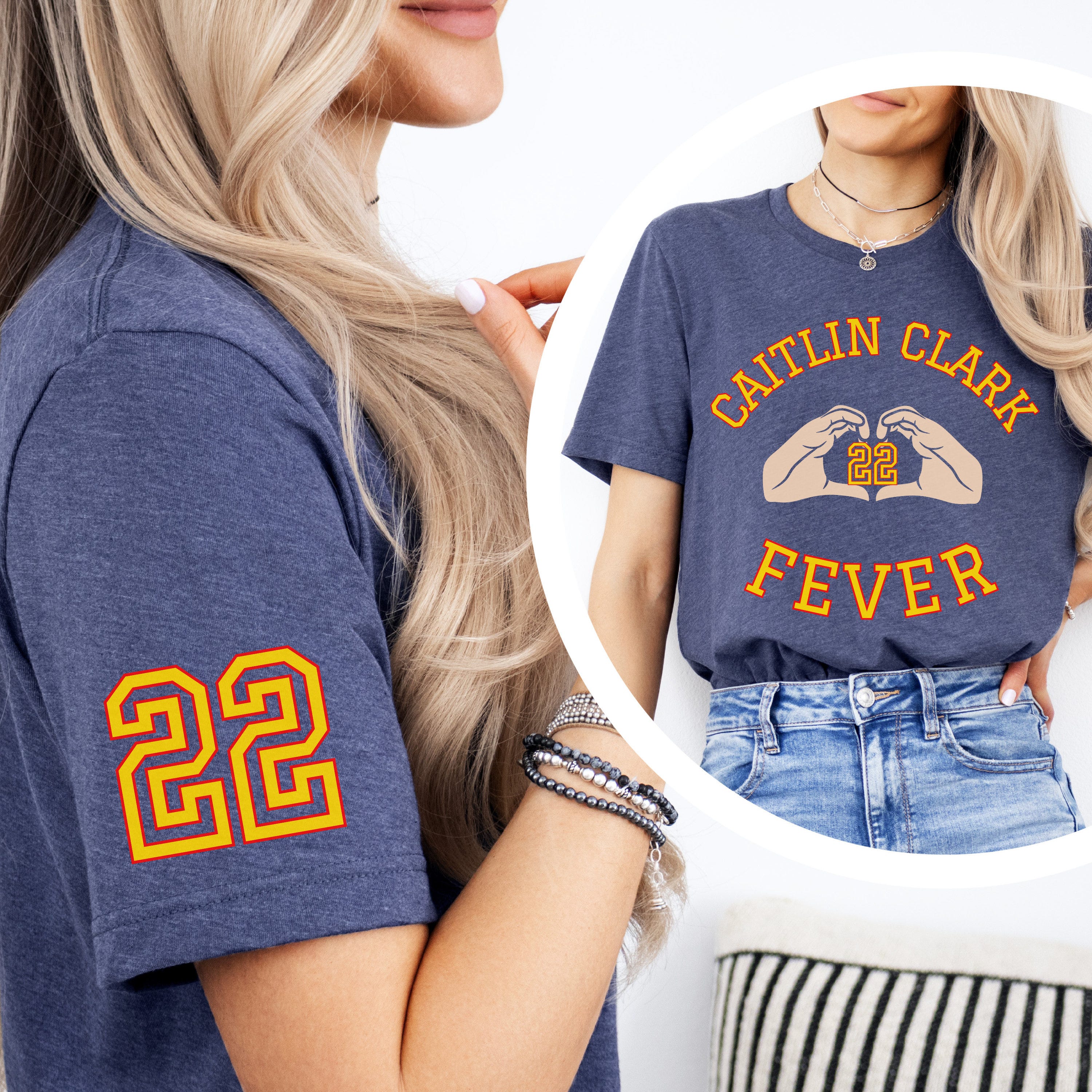 Caitlin Clark Fever T Shirt 22 Clark Fan Shirt Caitlin Goat Tee Caitlin Clark Indiana Fever Shirt