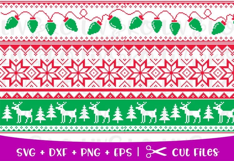 Ugly sweater svg, Christmas svg, Ugly Sweater cut file, Christmas cut file, Ugly Sweater Pattern, Cricut files, Silhouette files