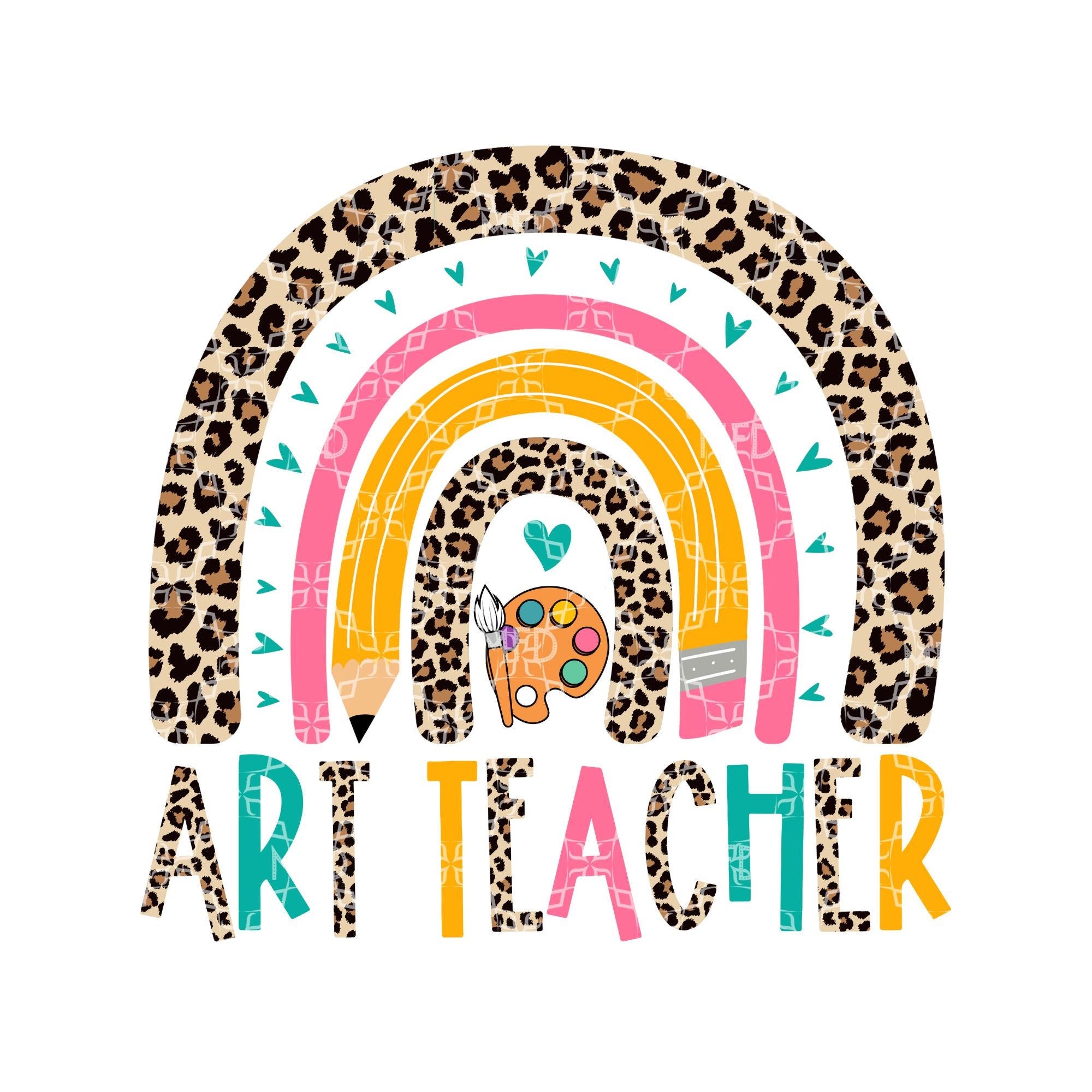 Art Teacher PNG, School Art Teacher Digital Download, Specials Teacher Digital Design, Back To School Art Teacher Sublimation Design