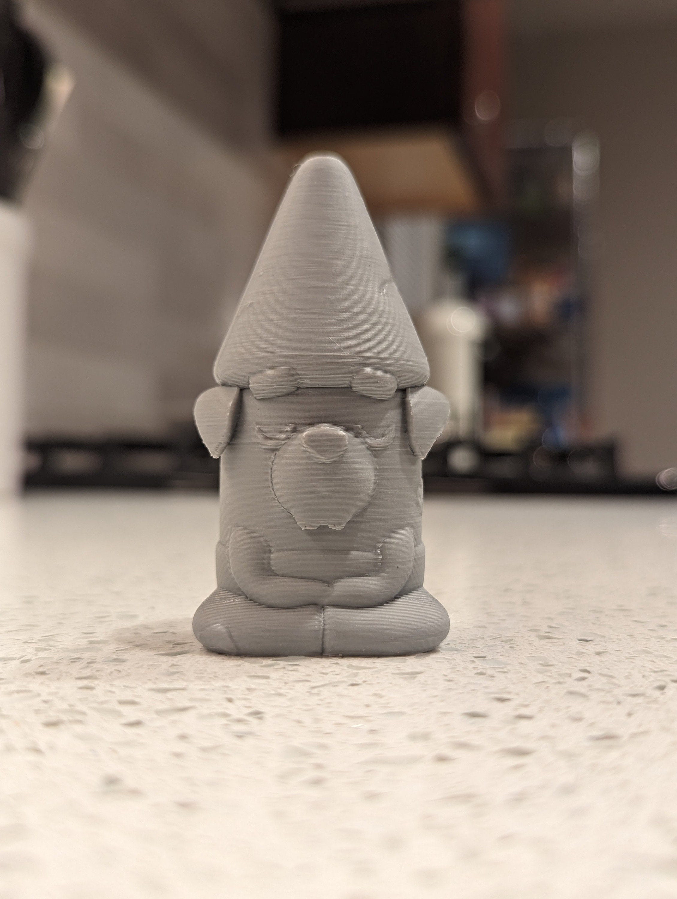 Meditating Zen Gnome Figurine from Bluey TV Show