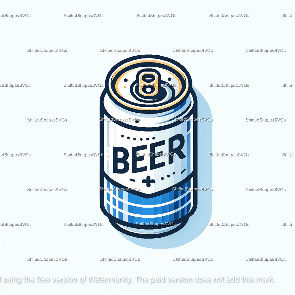 Beer Can SVG bundle