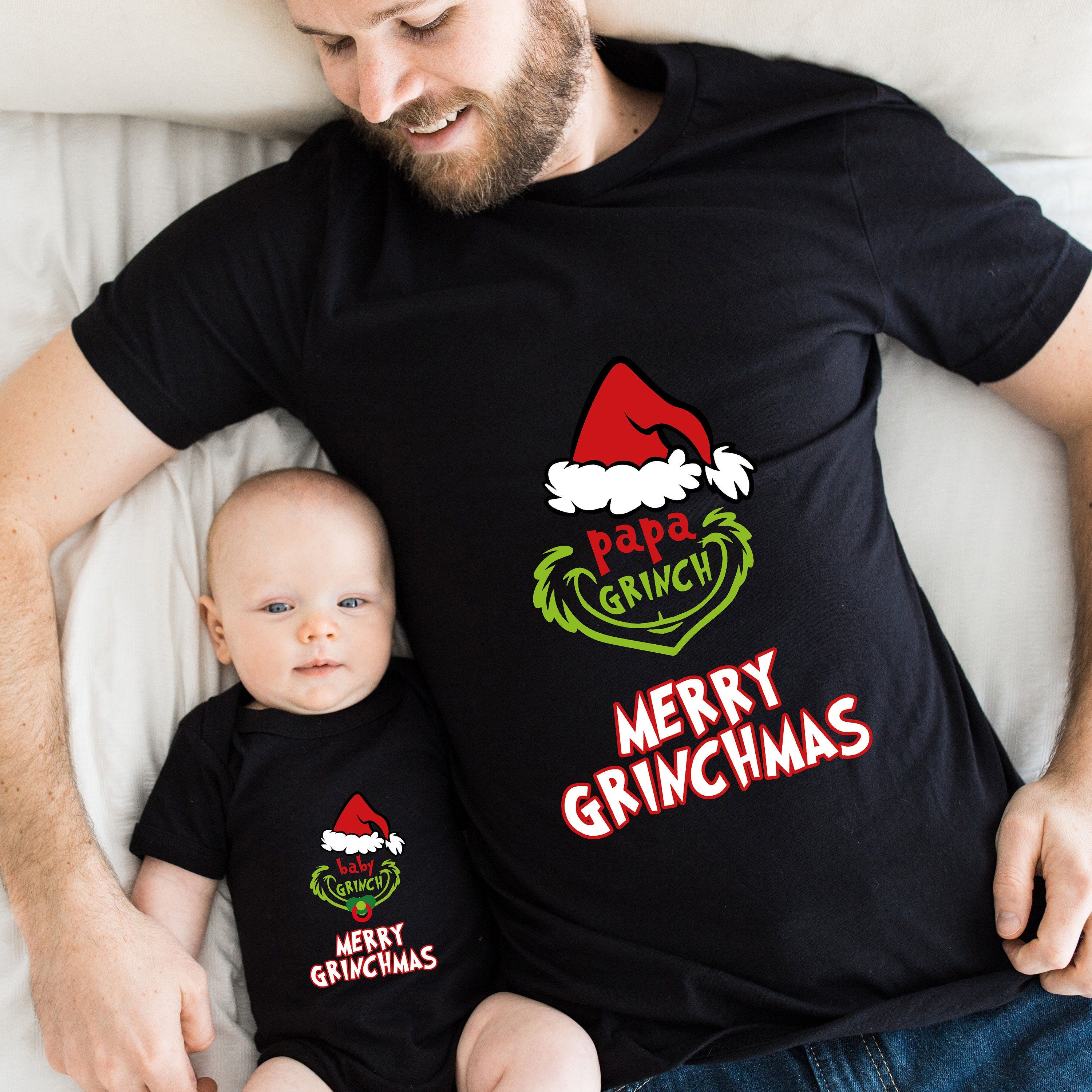 Personalized Christmas Shirt, Christmas Family Tshirt, Customized Christmas Family Tee, Grinch Tee, Merry Christmas Shirt, Grinch Family Tee