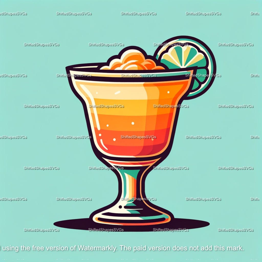 Tequila Sunrise SVG bundle