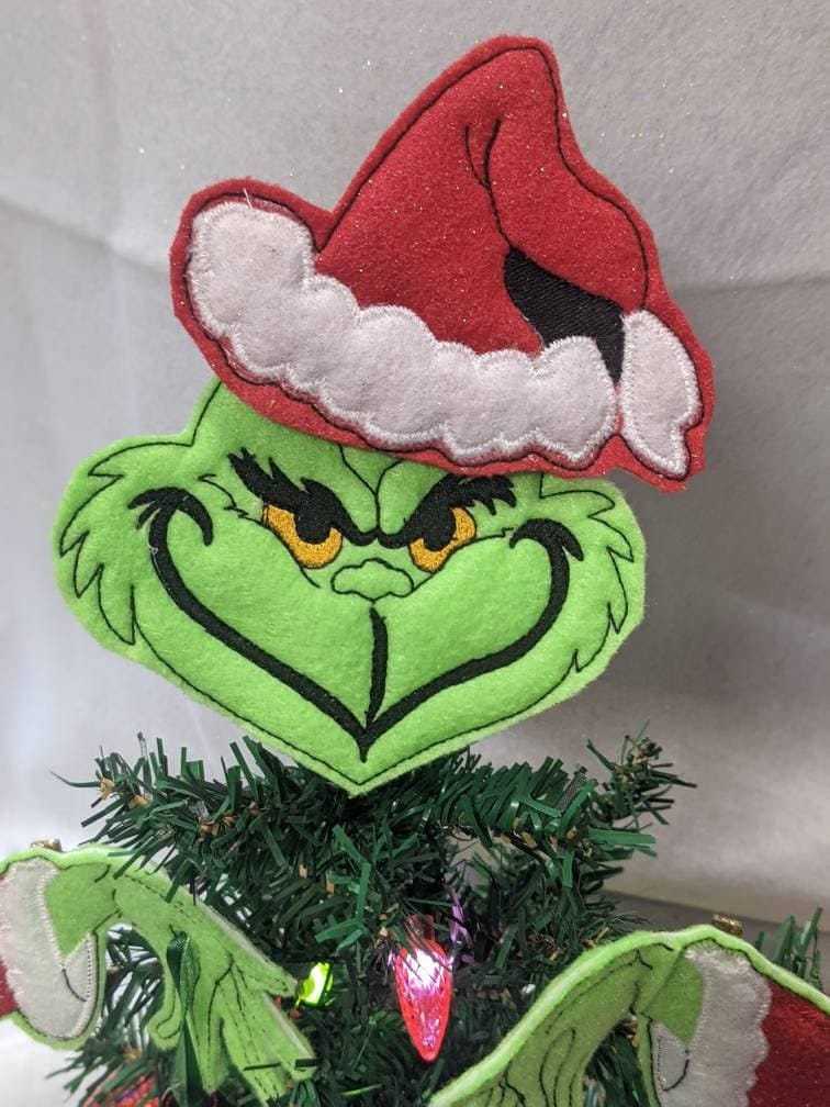 Grinchmas, Christmas, tree, tabletop, Grinch, holiday