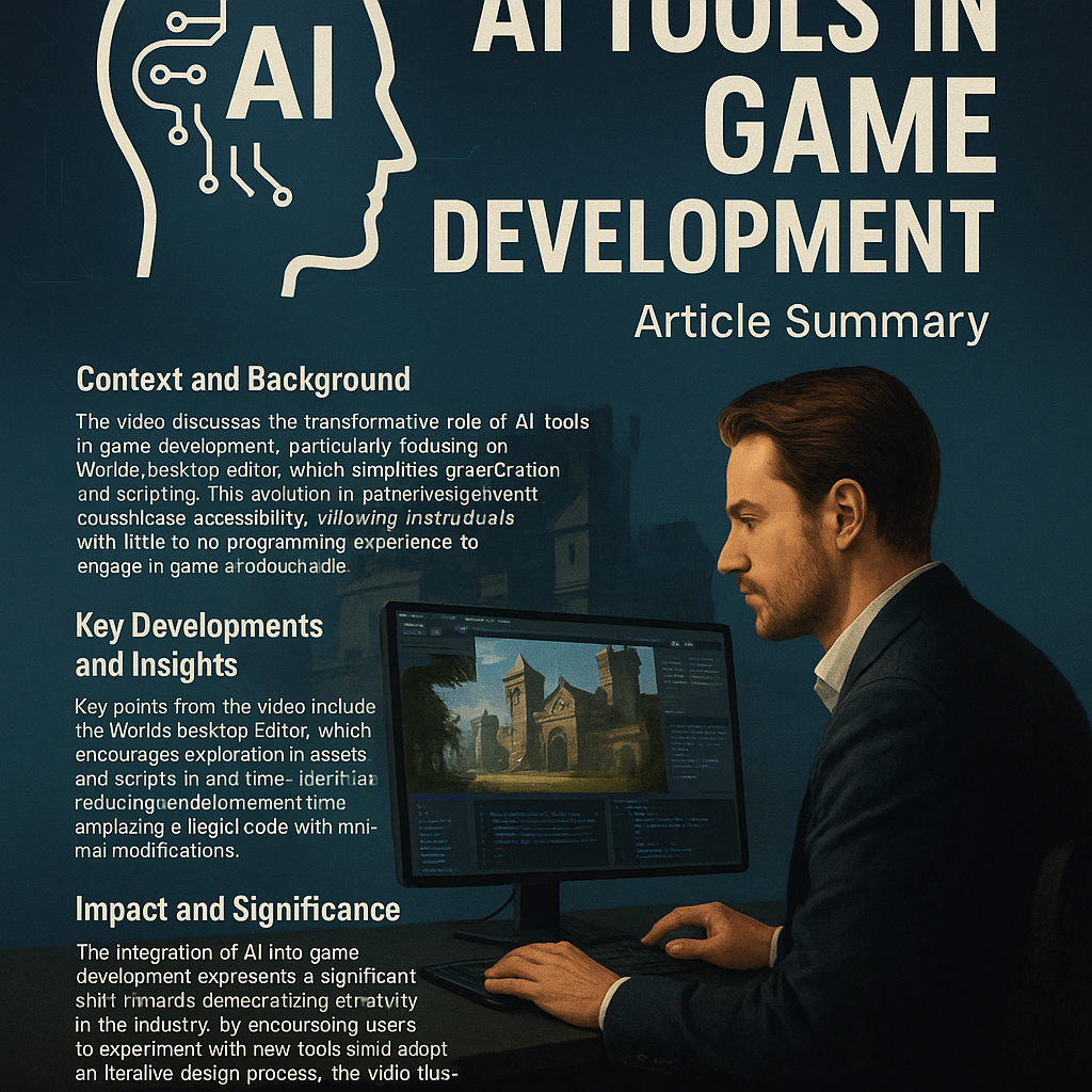 Generative AI in Game Development