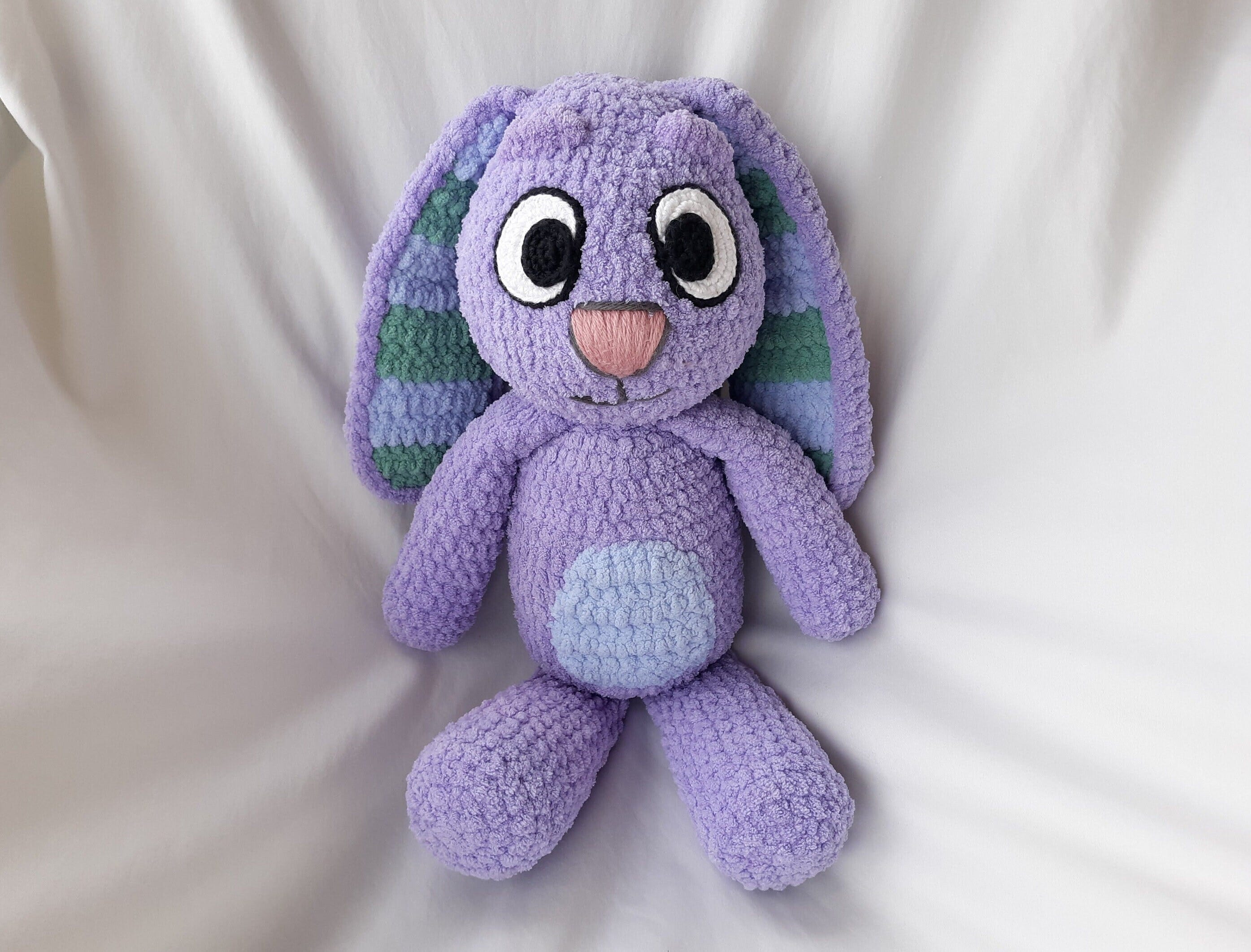 Floppy Bunny Plush PDF Crochet Pattern