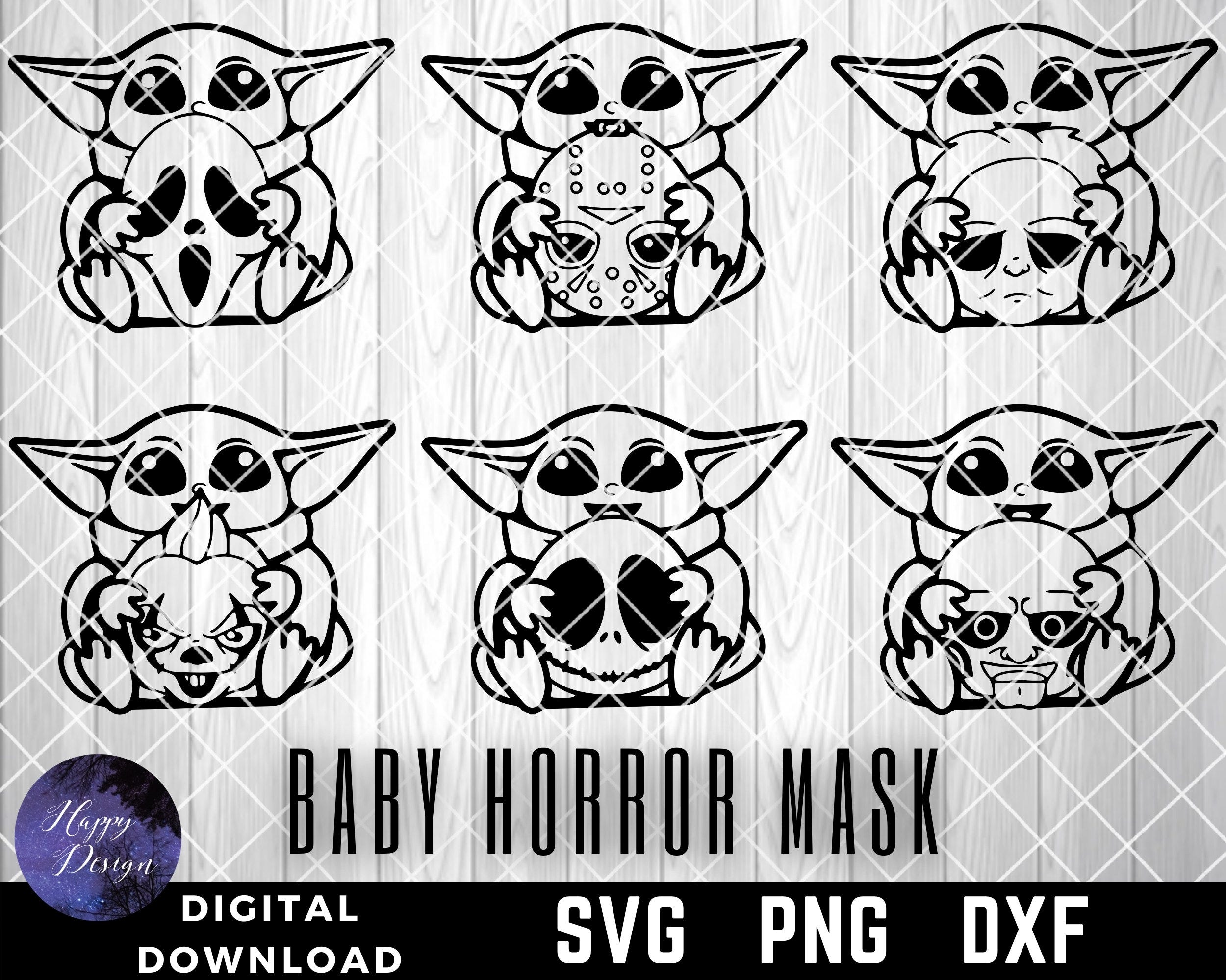Baby Halloween svg bundle, Halloween svg, Horror Movie Svg, Ghost svg, Hocus Pocus svg, halloween svg files for cricut, Silhouette, Png, Dxf