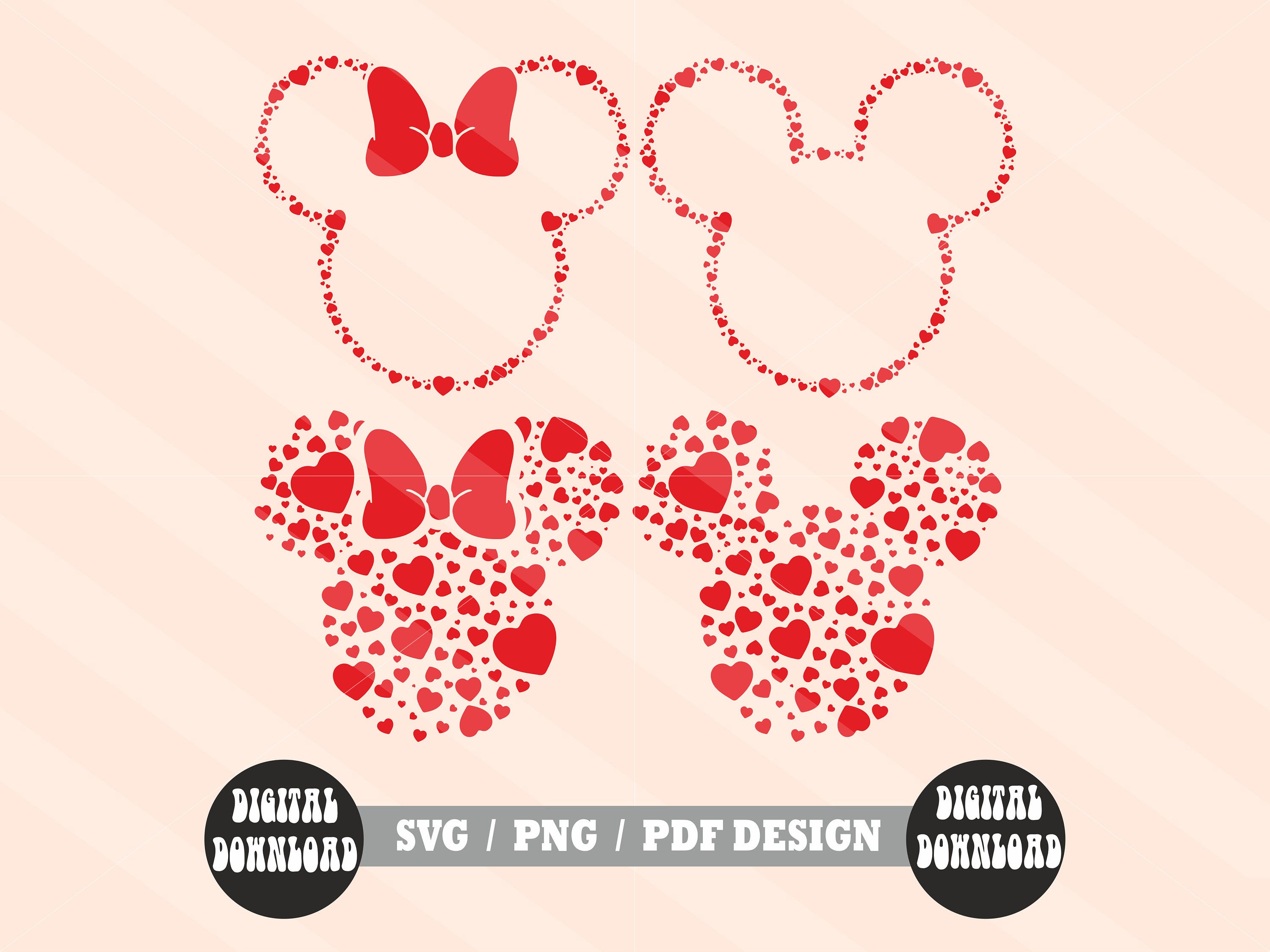 Mickey Valentines Day Svg, Mouse Head Valentines Svg, Mouse Valentine Svg, Valentines Svg, Valentines Day svg, Sublimation png