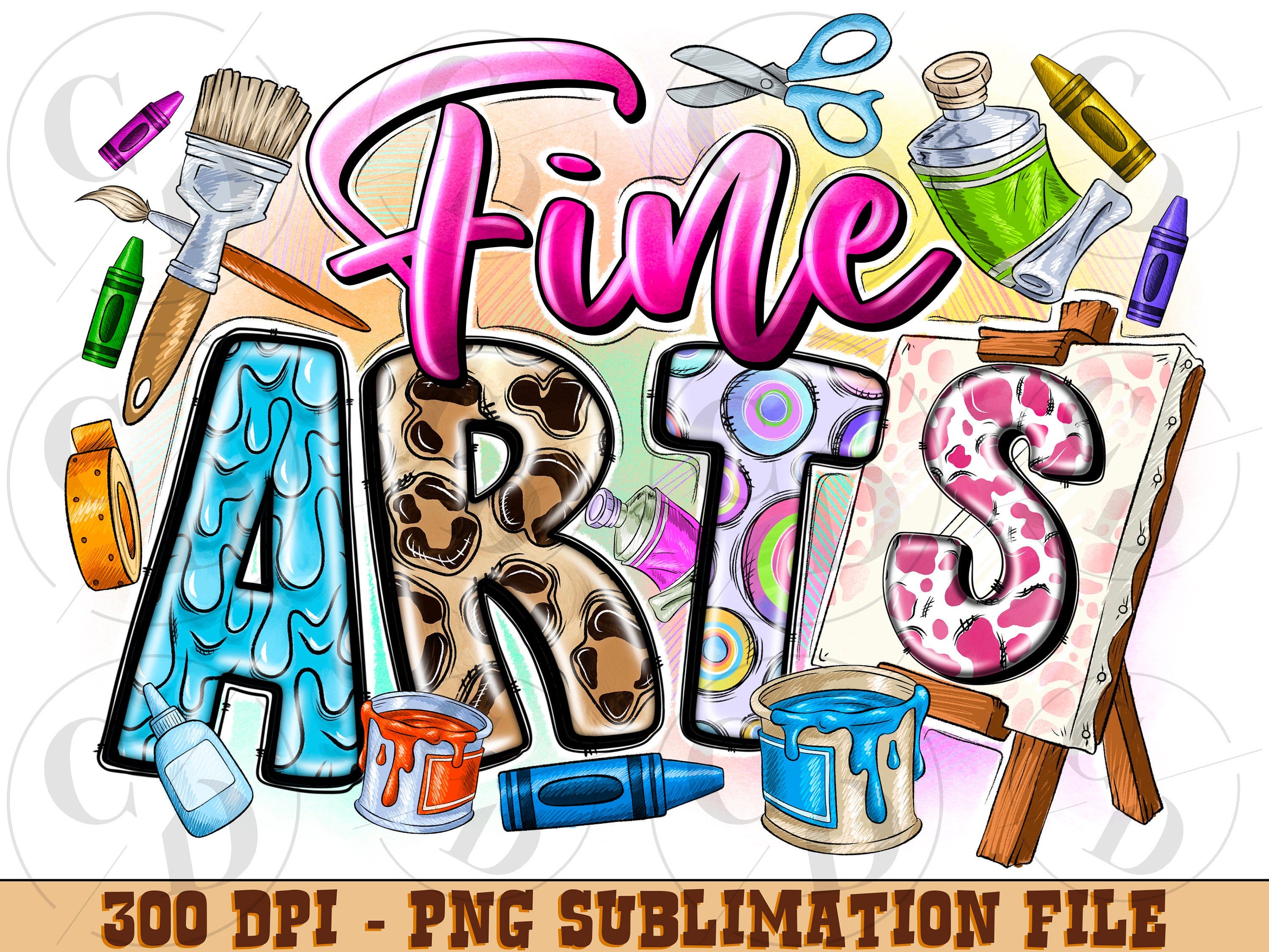 Fine Arts Sublimation PNG Design, Art Teacher png, First Day Of School, Back To School, Teacher Design png, Teacher Png, Art life Png