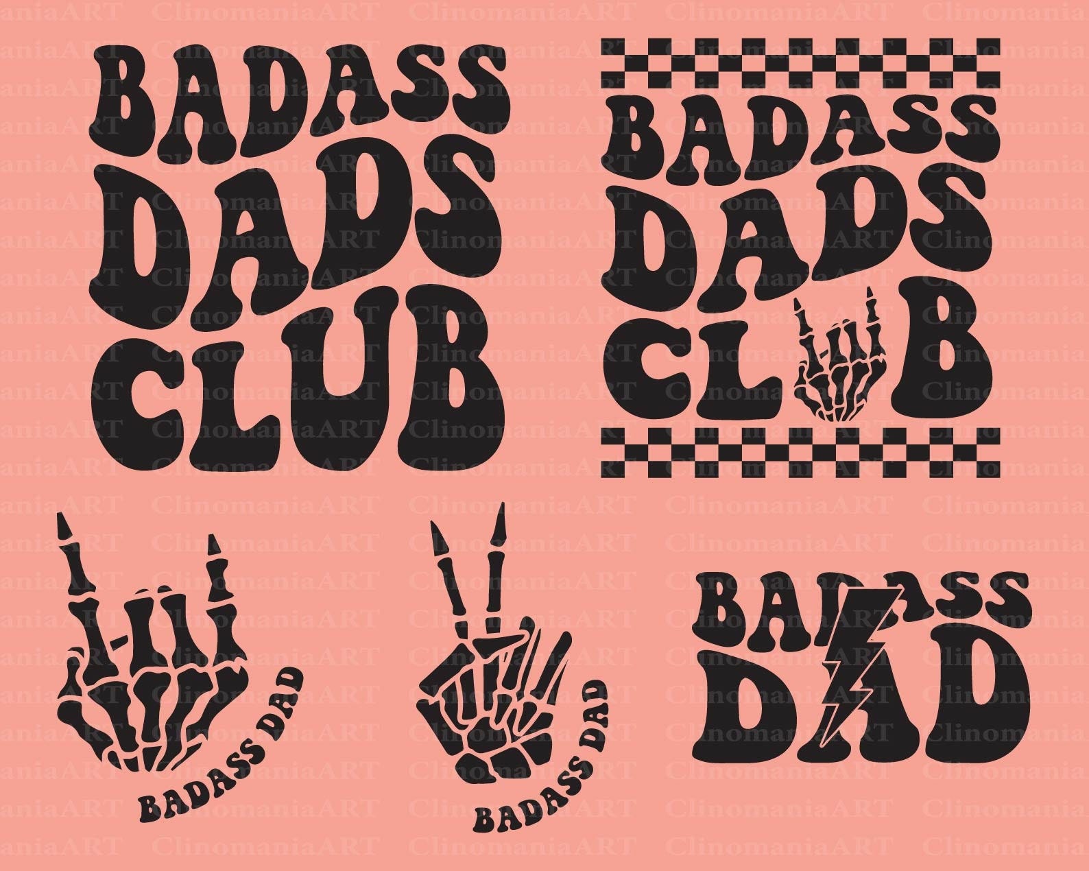 Badass Dads Club Svg, Funny Dad Svg, Badass Dad Png Adult Funny Svg, Funny Quote Svg, Father