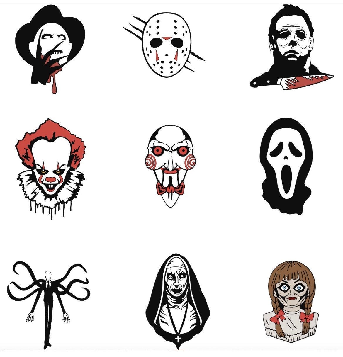 Horror movie SVG | Horror Movie Monster SVG | Halloween Character SVG | Scary Movie Monster svgs |