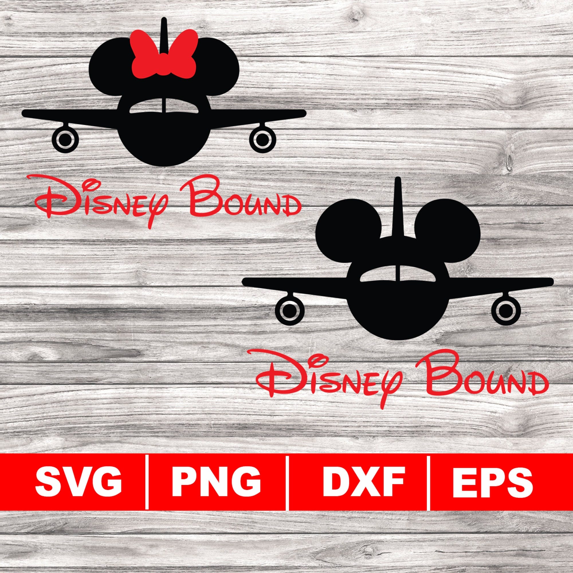 Airplane minnie bound svg, Vacation svg, mickey airplane svg, minnie airplane svg, Family Trip svg, Airplane mickey bound svg, Airplane svg