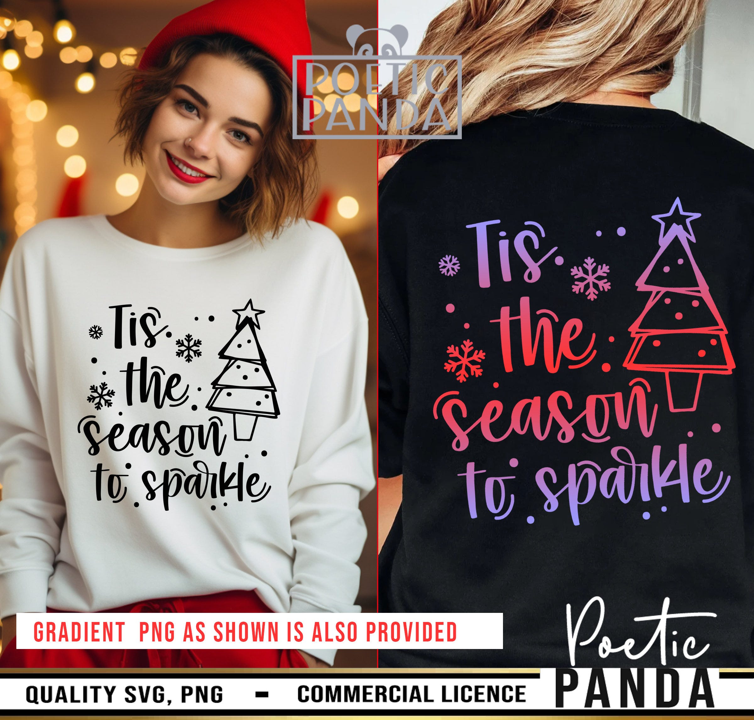 Tis The Season To Sparkle SVG PNG, Cute Christmas Shirt Svg, Christmas Svg Girl, Tis The Season Svg, Christmas Tree Svg, Sparkle Png