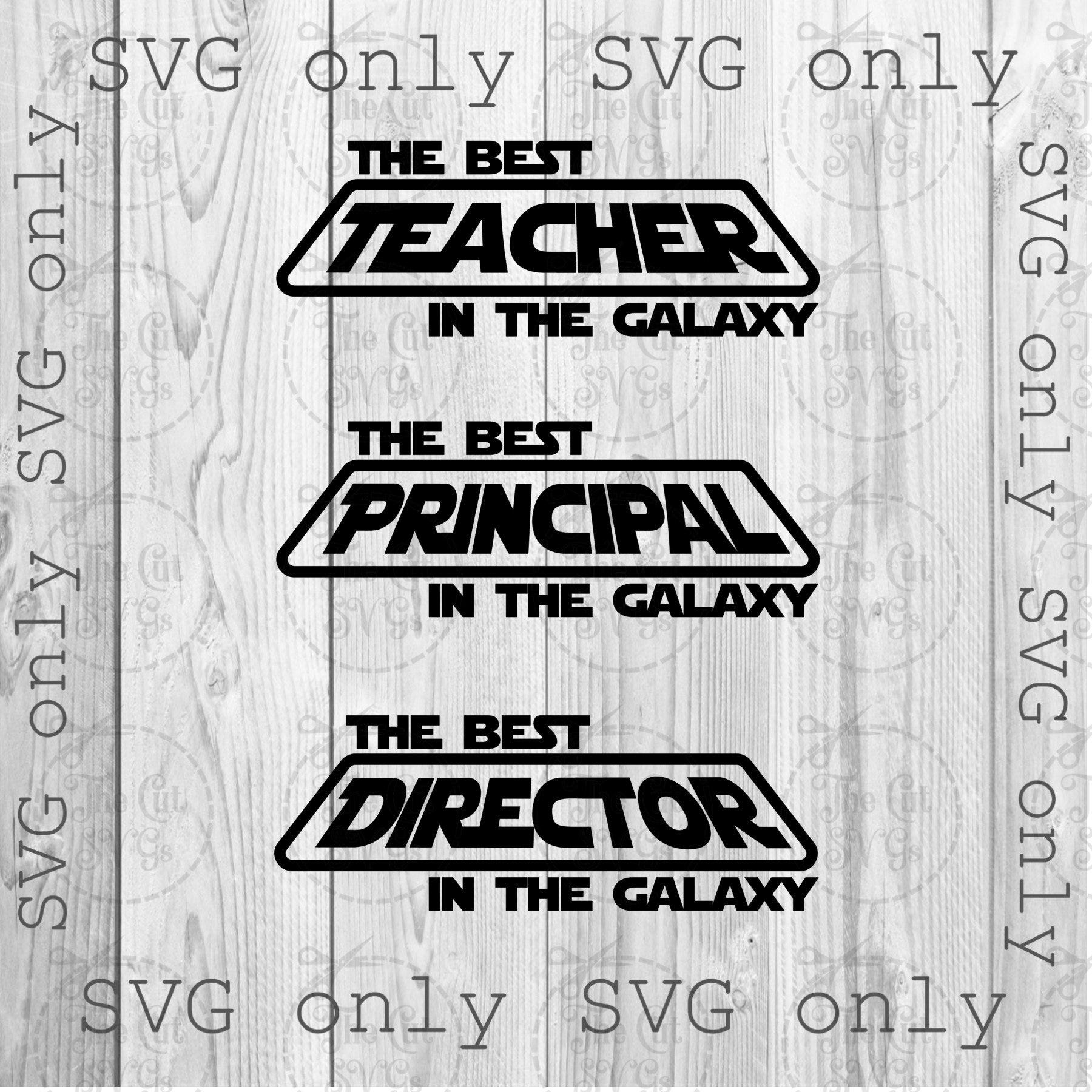 Best Teacher in the Galaxy SVG, Teacher Svg, Best Teacher Ever SVG, Pencil SVG, Apple svg, Before After School, Cricut Silhouette Svg