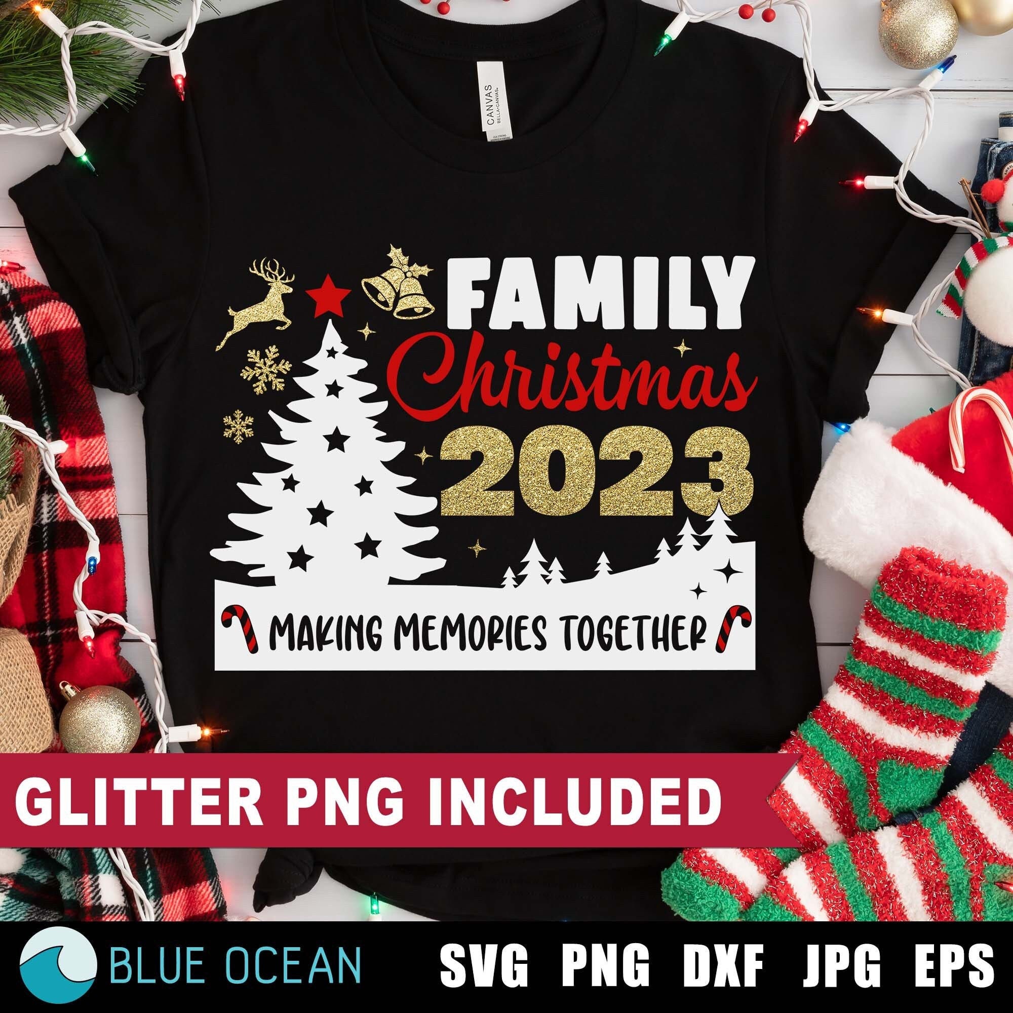Family Christmas SVG, Christmas 2023 SVG, Family Christmas shirts, Christmas pajamas, Christmas 2023 SVG
